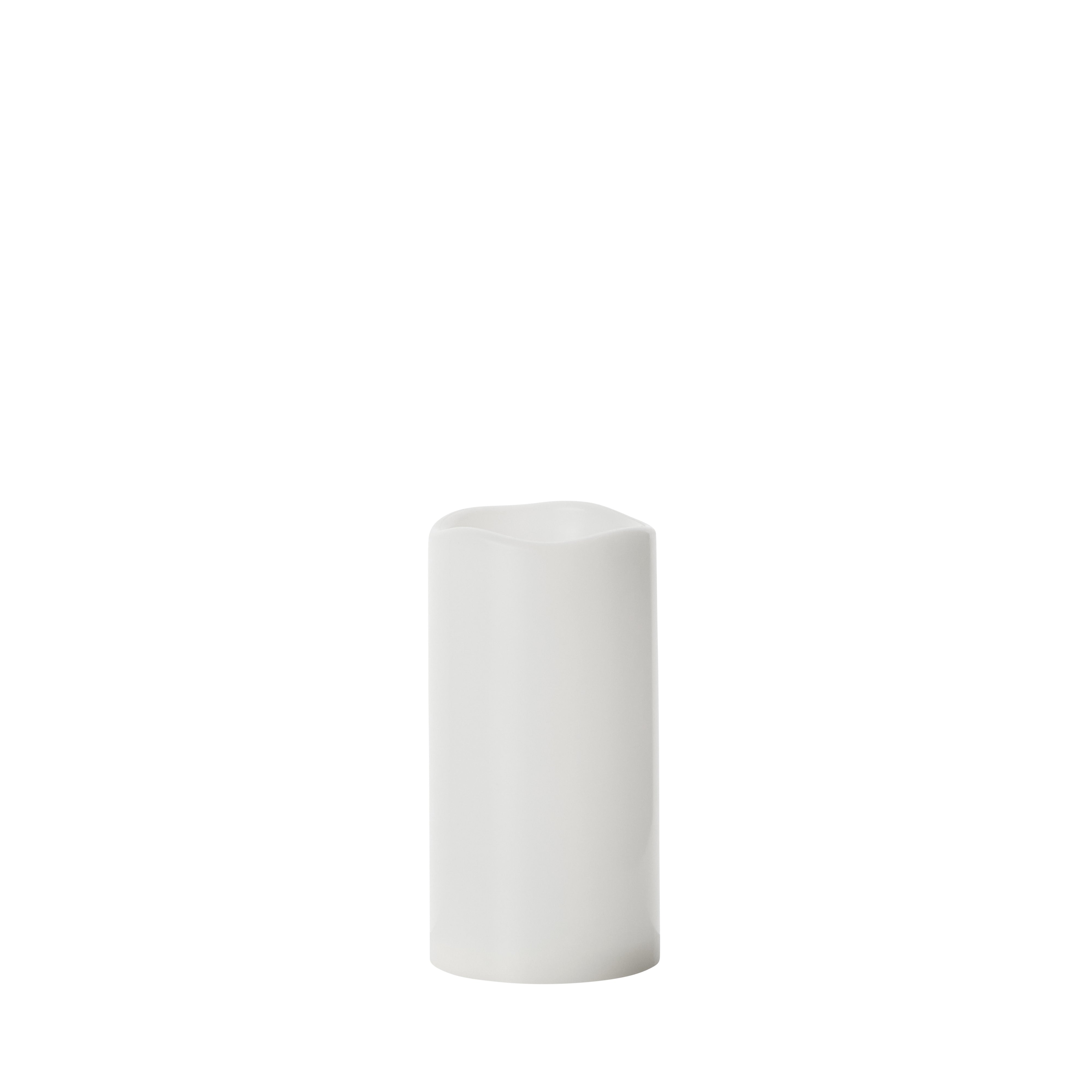Rogue Elaris Solar Candle 10x10x20cm White