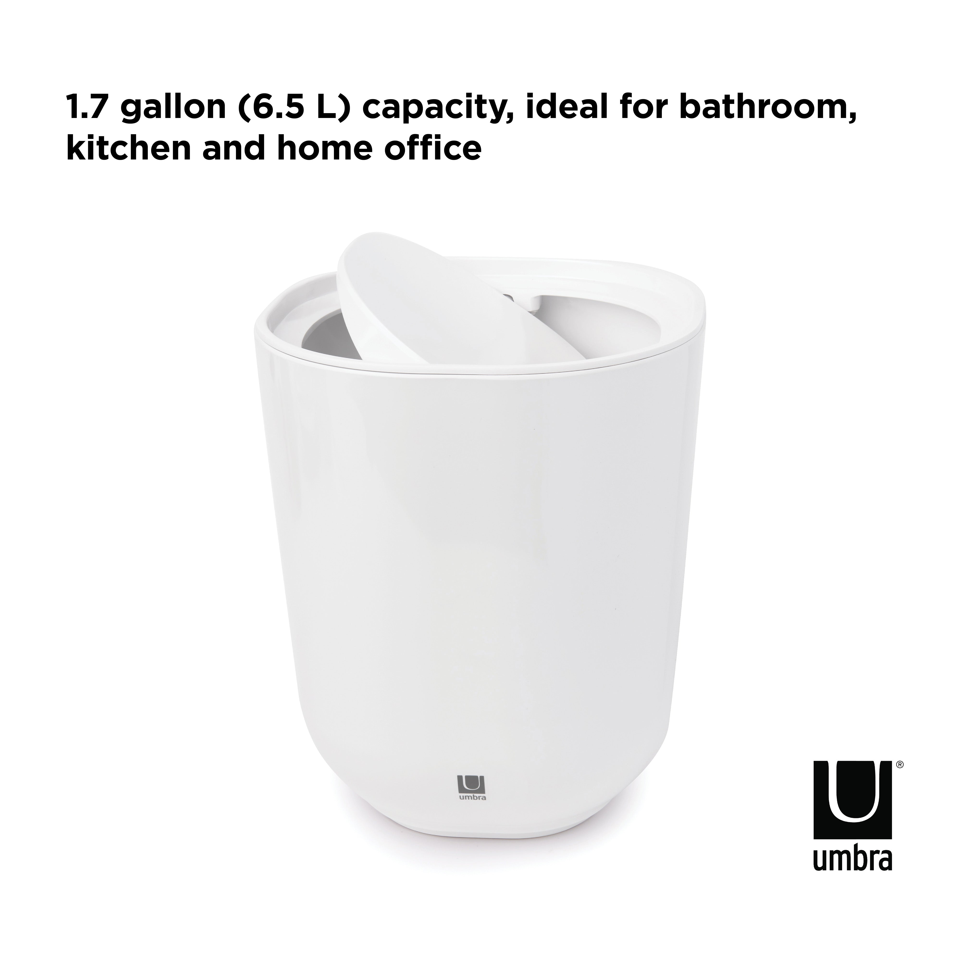 Umbra Step Waste Can with Lid