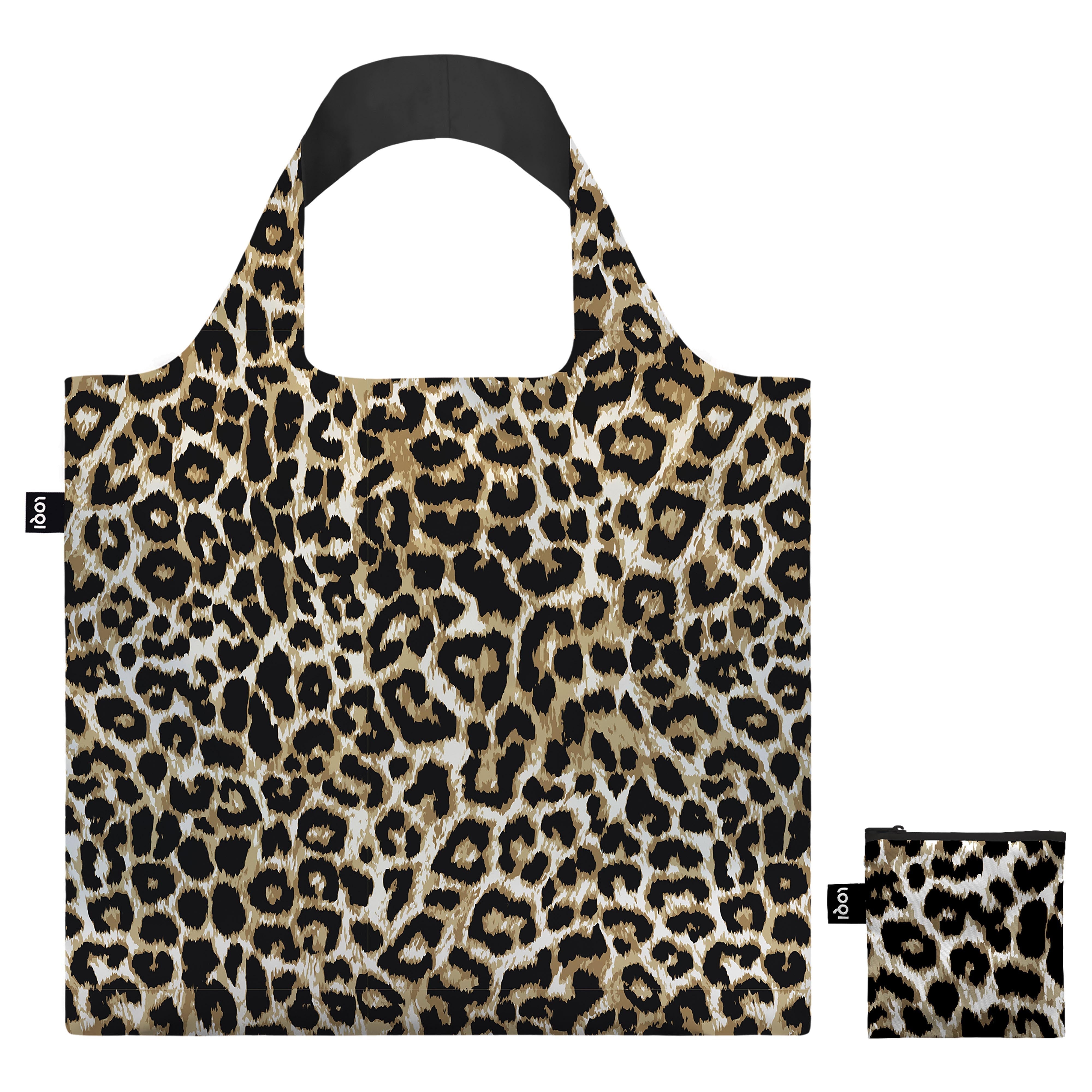 LOQI Leopard Dusk Tote Bag