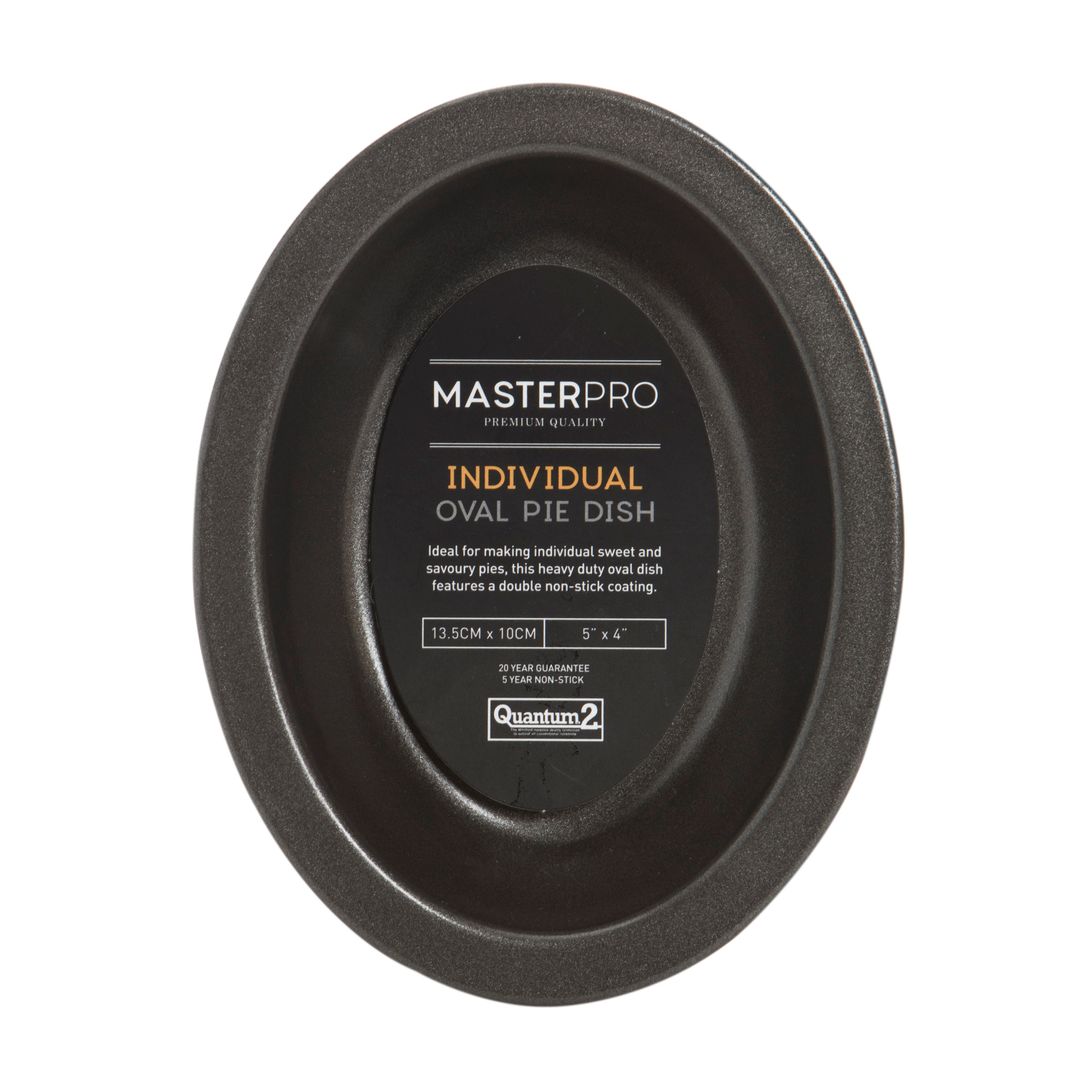 MasterPro Non-Stick Individual Oval Pie Dish