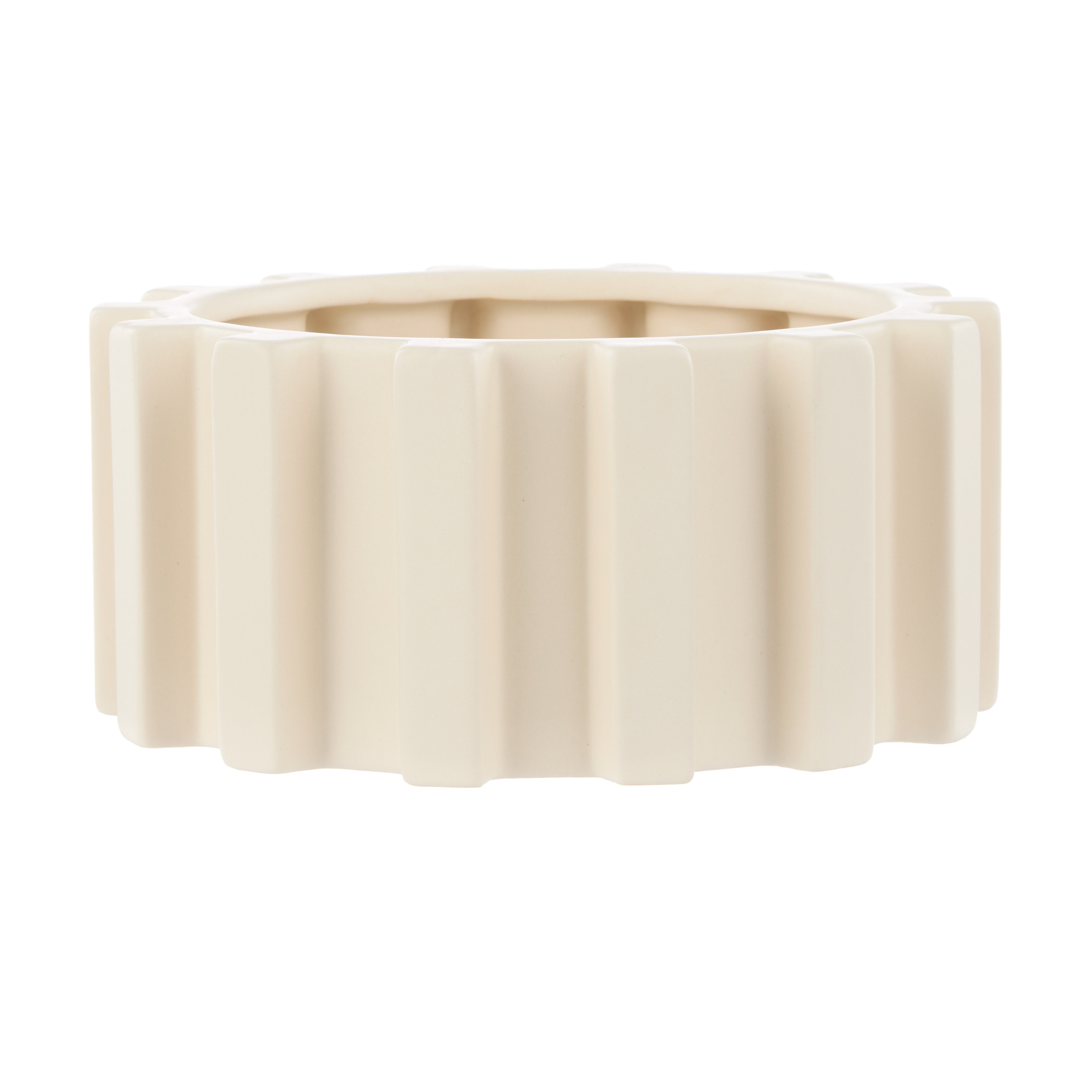 Emporium Kasper Geo Collection Vessel Cream