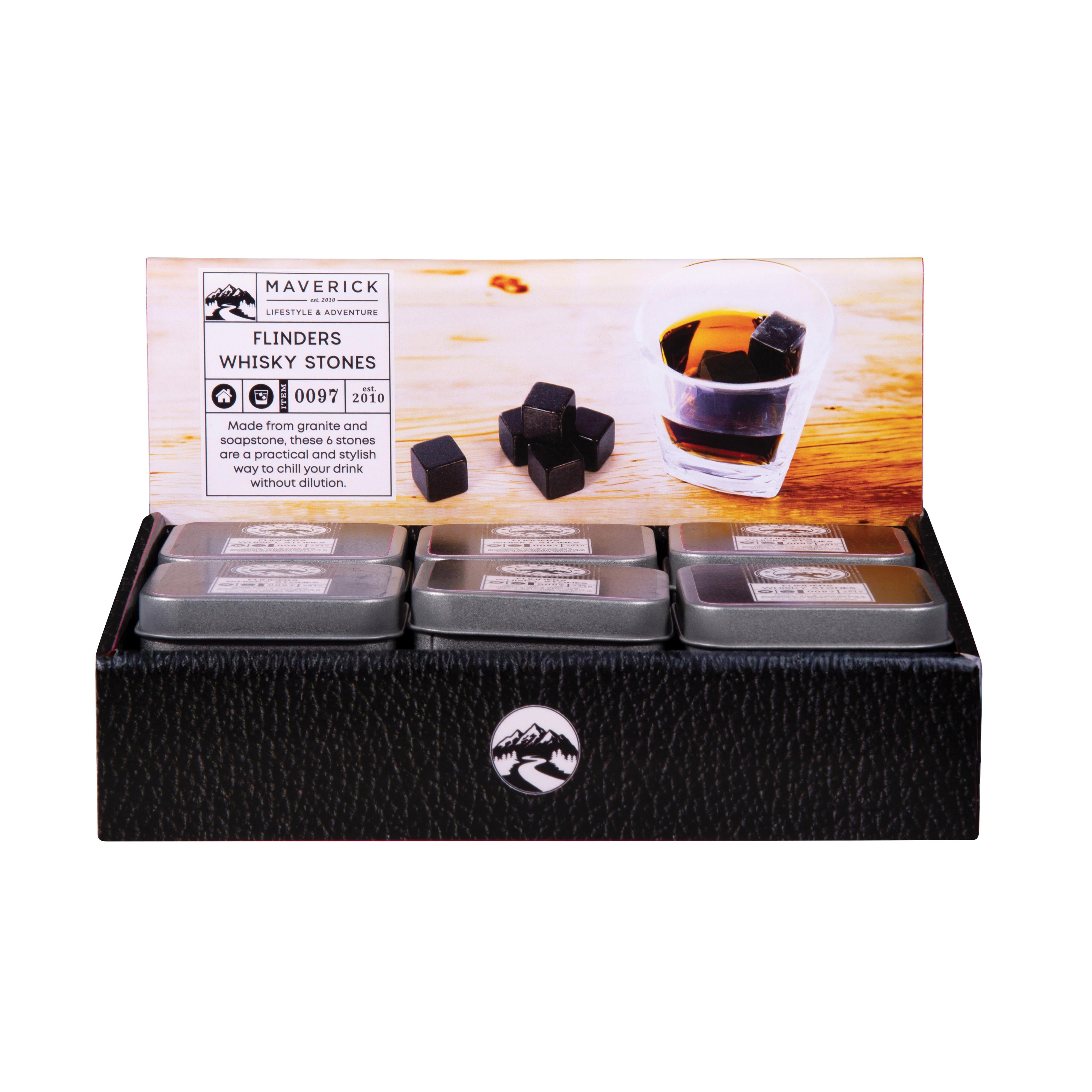 Maverick Whisky Stone 6 Piece Set