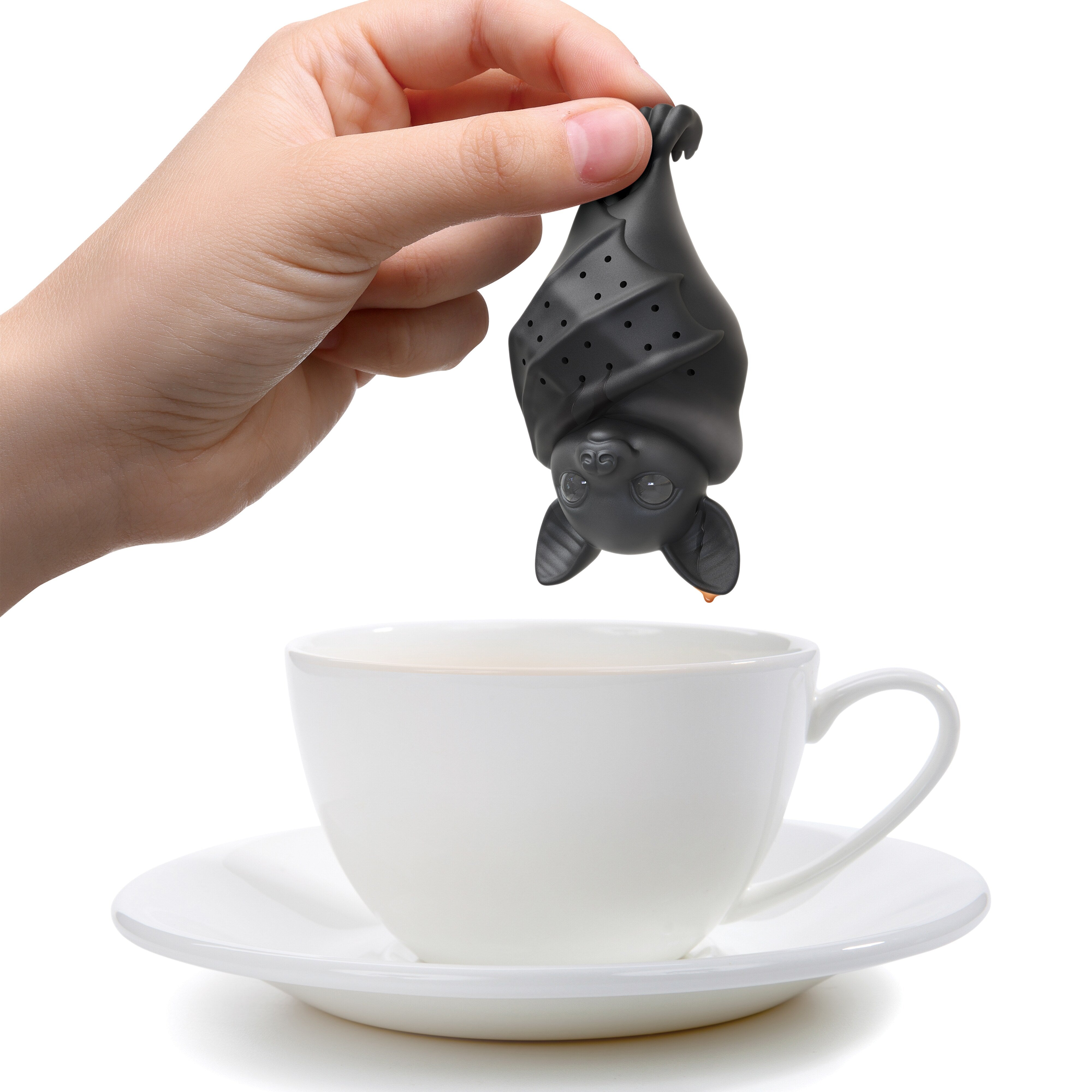 Fred Night Steeper Bat Tea Infuser Black