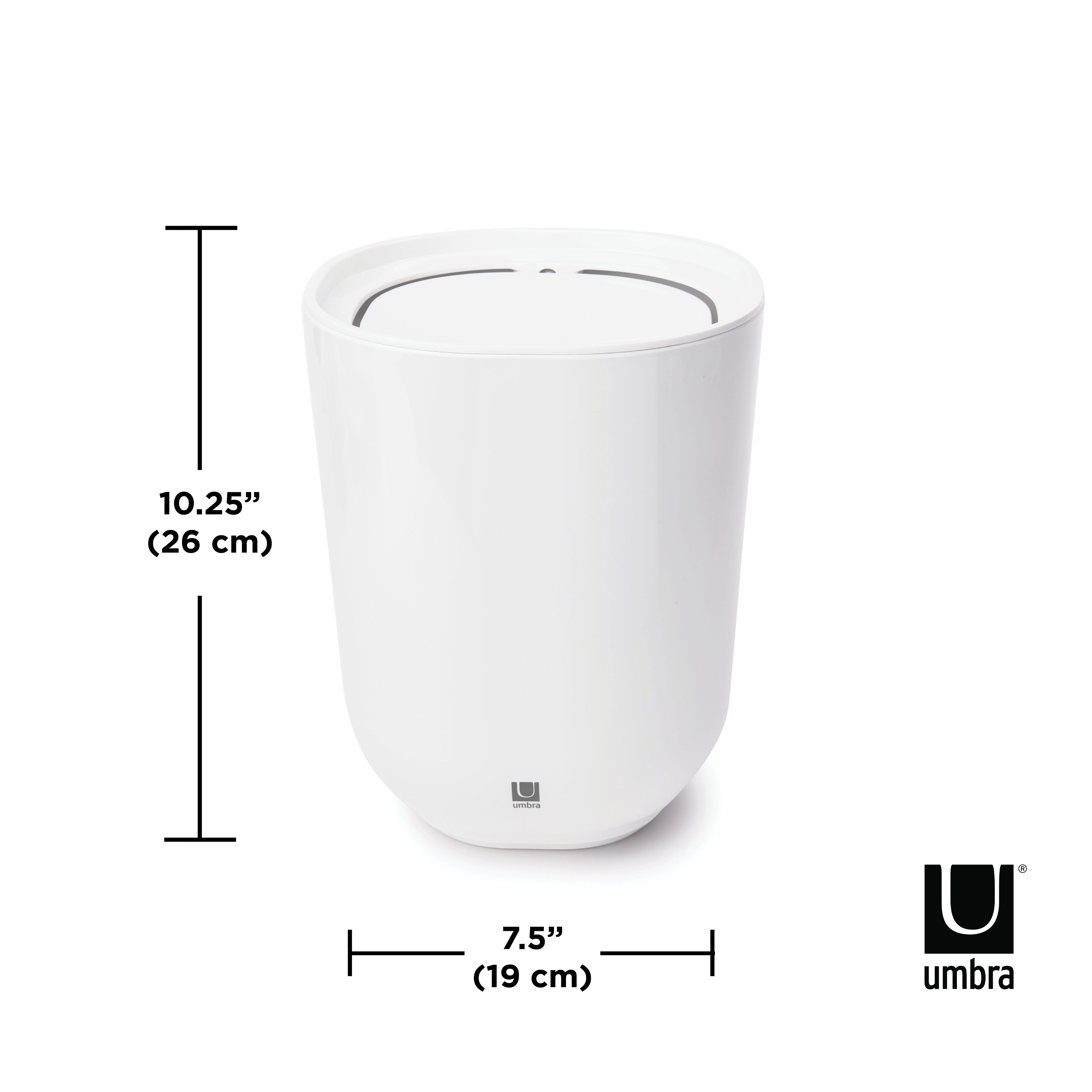 Umbra Step Waste Can with Lid