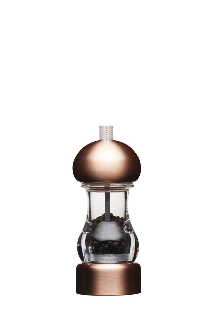 MasterClass Copper Effect Capstan Pepper Mill 14.5cm