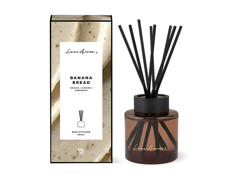 Maxwell & Williams Kitchen Delights Diffuser Banana Bread Amber 200ml