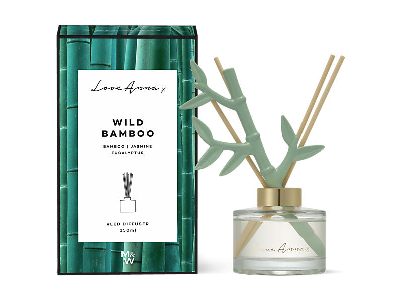 Maxwell & Williams Botanika Diffuser Wild Bamboo Green 150ml