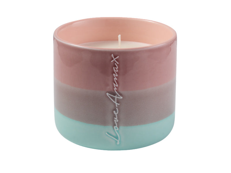 Maxwell & Williams Chapters Bottomless Brunch Fragrance Candle 325g Dragonfruit & Lime Ombre Pink