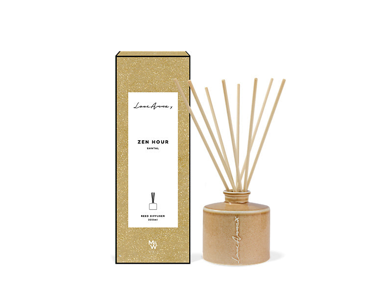 Maxwell & Williams Chapters Zen Hour Diffuser Santal Light Brown 200ml