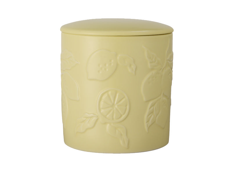 Maxwell & Williams Botanika Fragrance Candle 290g Citrus Limon Yellow