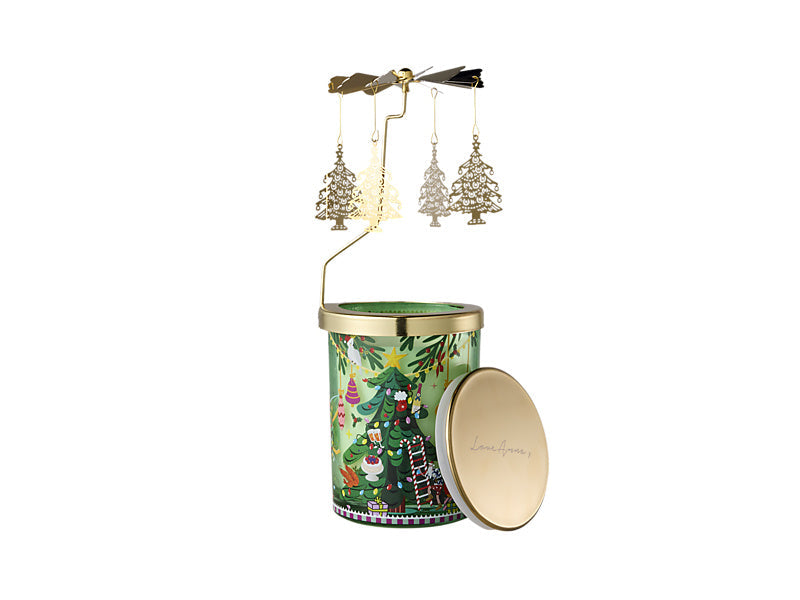Maxwell & Williams Festive Down Under Fragrance Candle 235g Christmas Pine Decorator Set Green