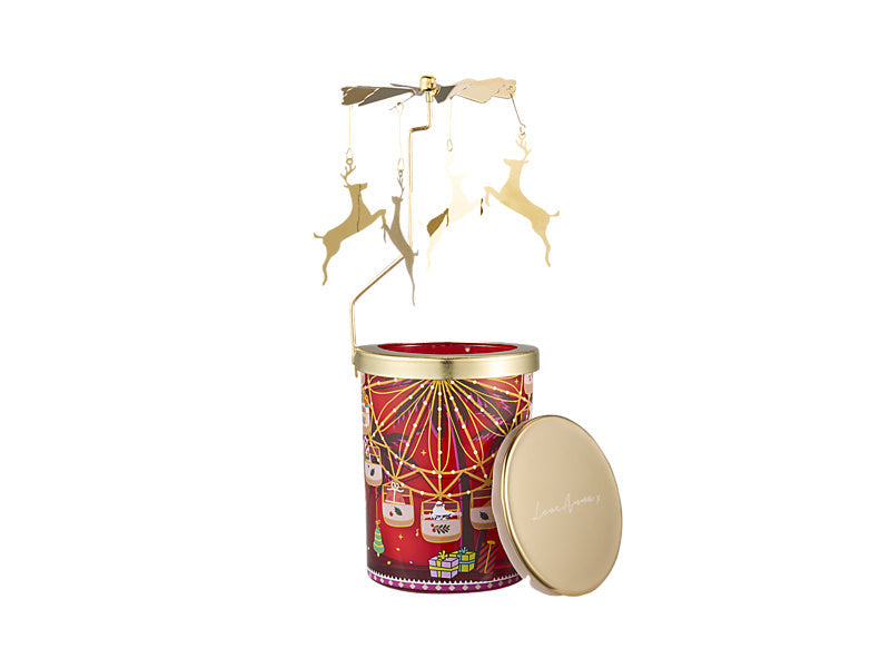 Maxwell & Williams Festive Down Under Fragrance Candle 235g Sweet Pudding Decorator Set Red