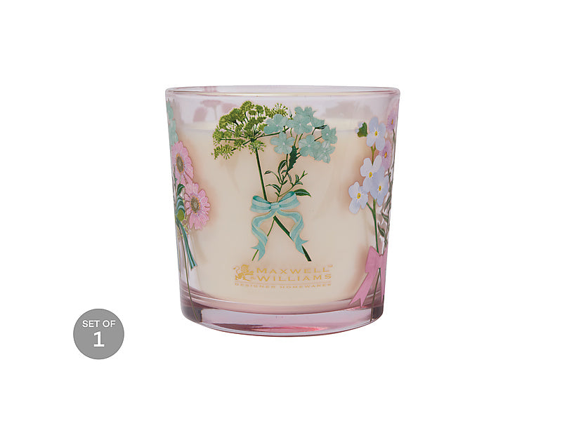 Maxwell & Williams Cherish Scented Candle Guava & Lychee 300g Pink