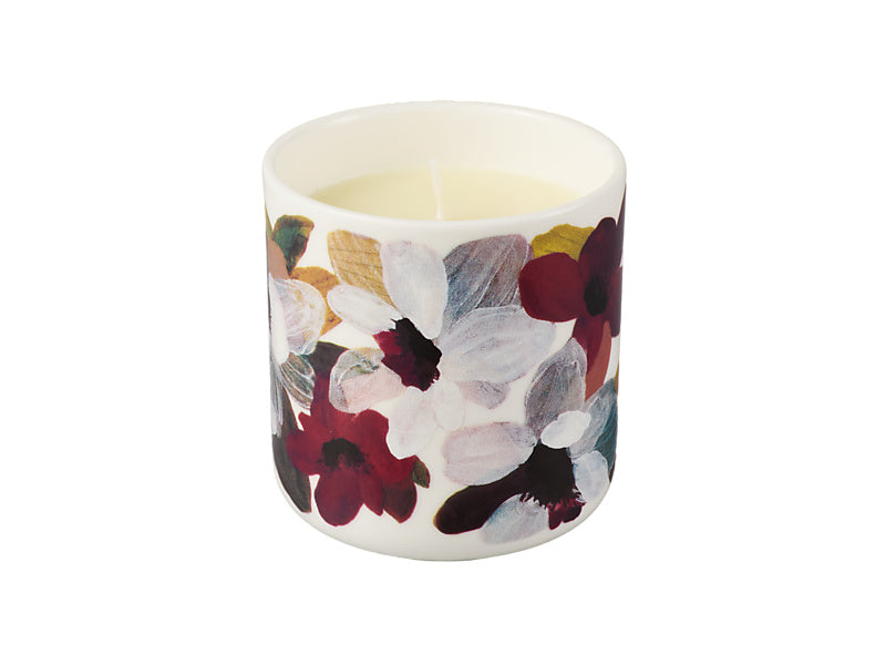 Maxwell & Williams Prudence De Marchi Magnolia 180g Candle & Dif Set Burgundy 150ml