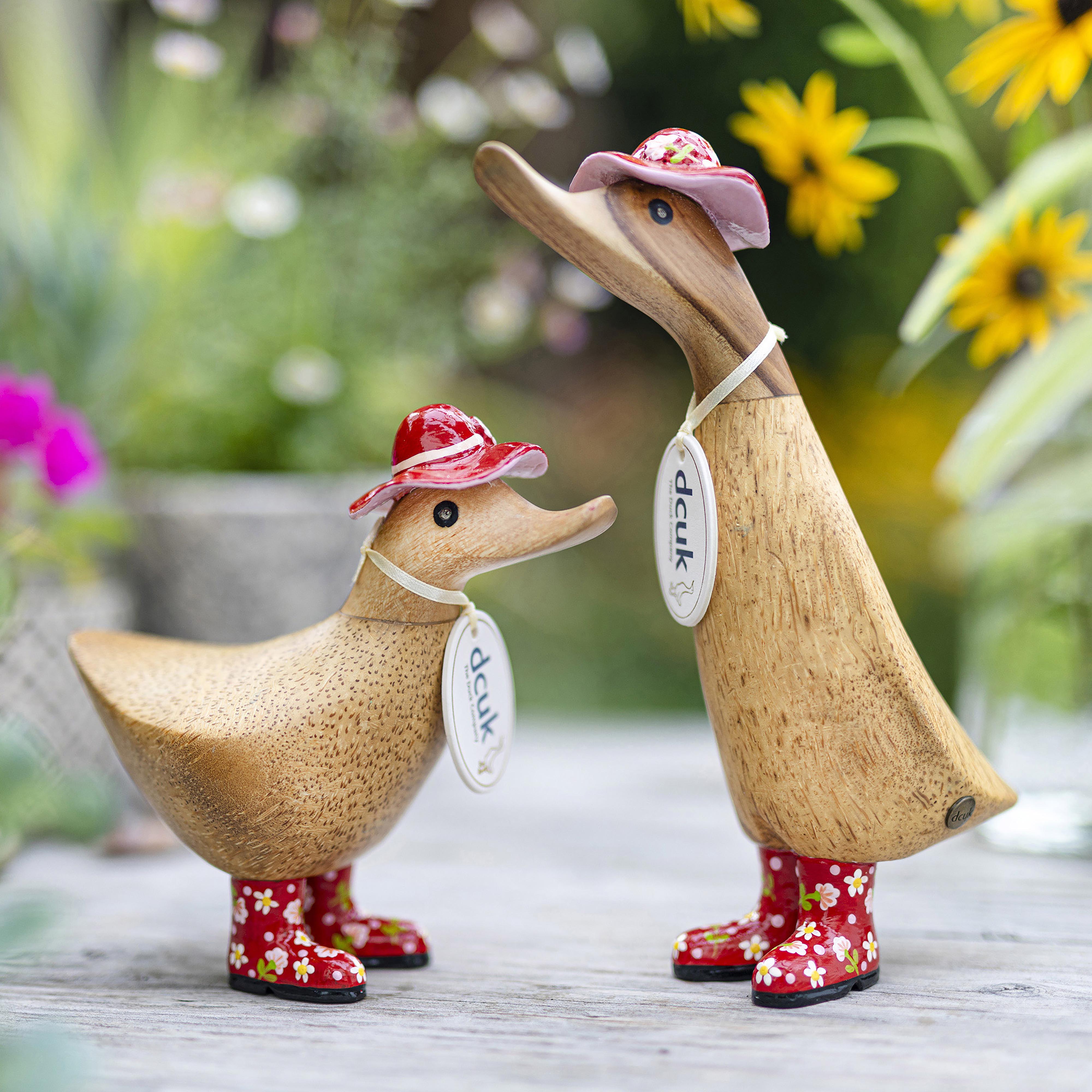 DCUK Floral Hat Duckling Assorted