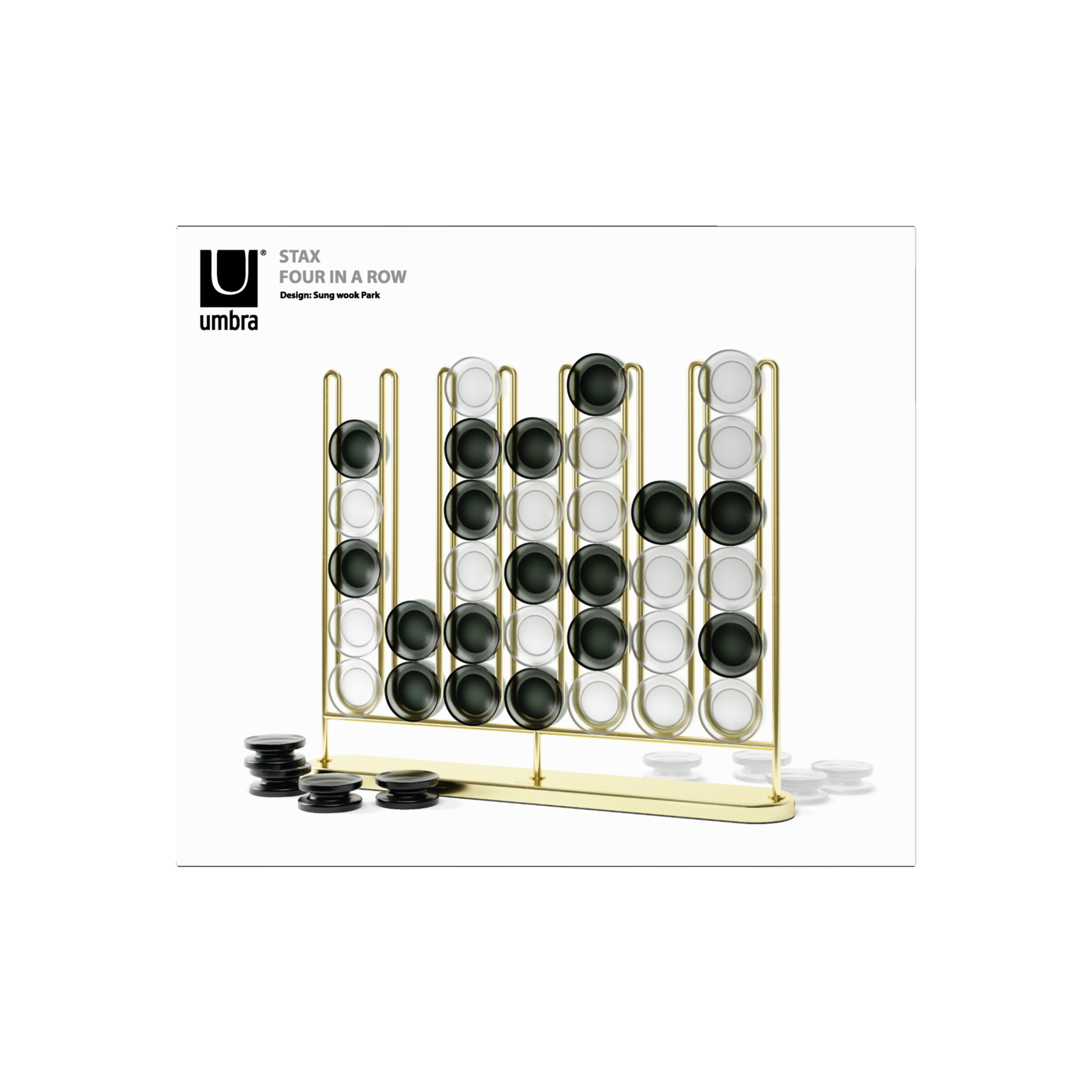 Umbra Stax Four-in-a-Row Game