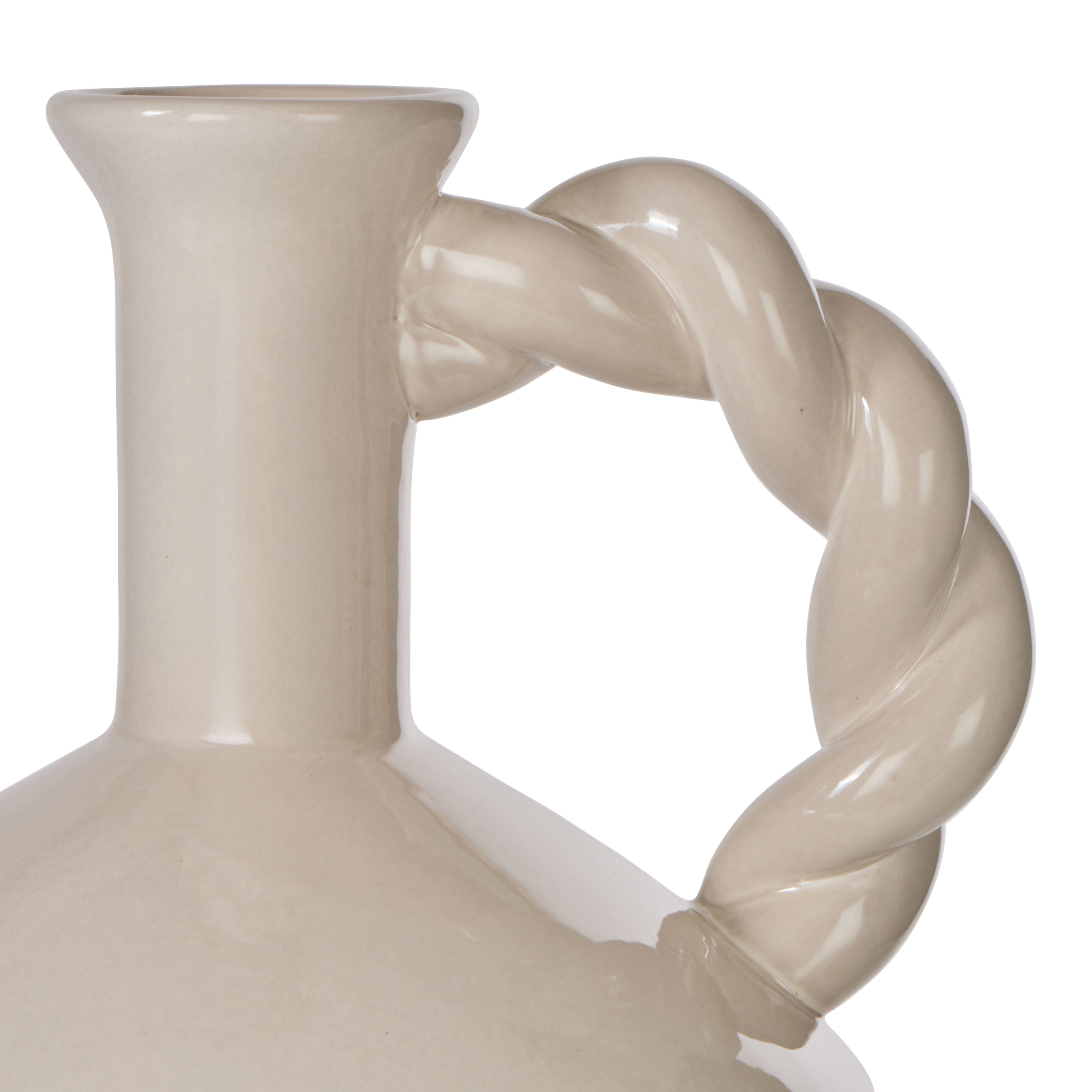 Emporium Arlo Twist Vase Large Moonbeam