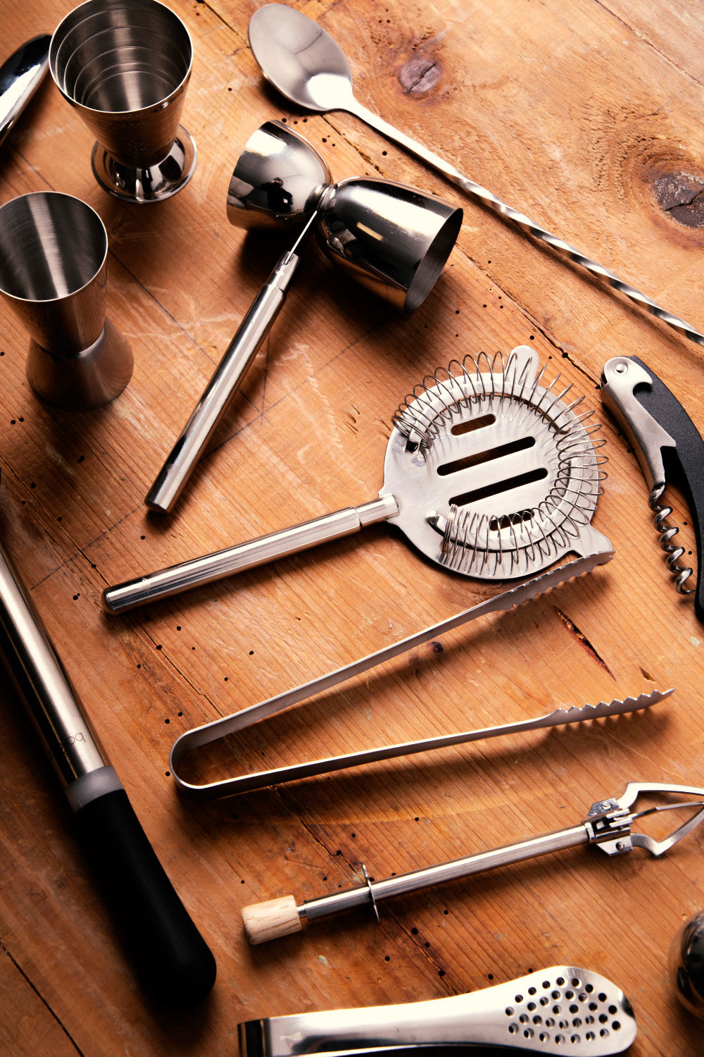 BarCraft Stainless Steel 16cm Ice Serving Tongs