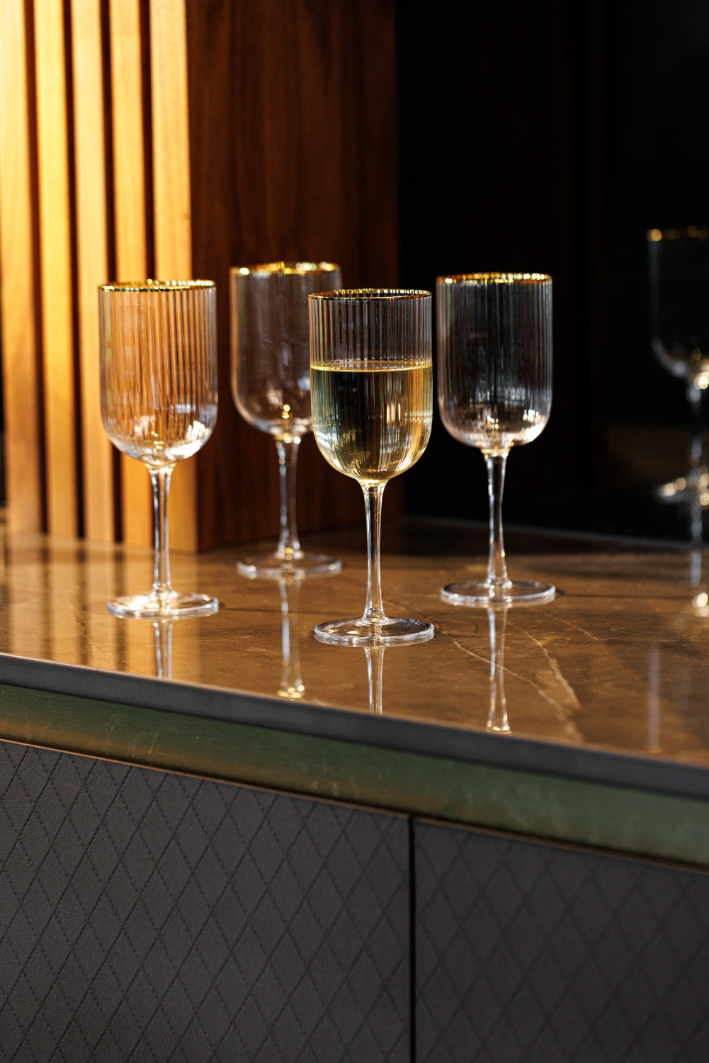 Mikasa Sorrento White Wine Glass Set 4 Piece 400ml