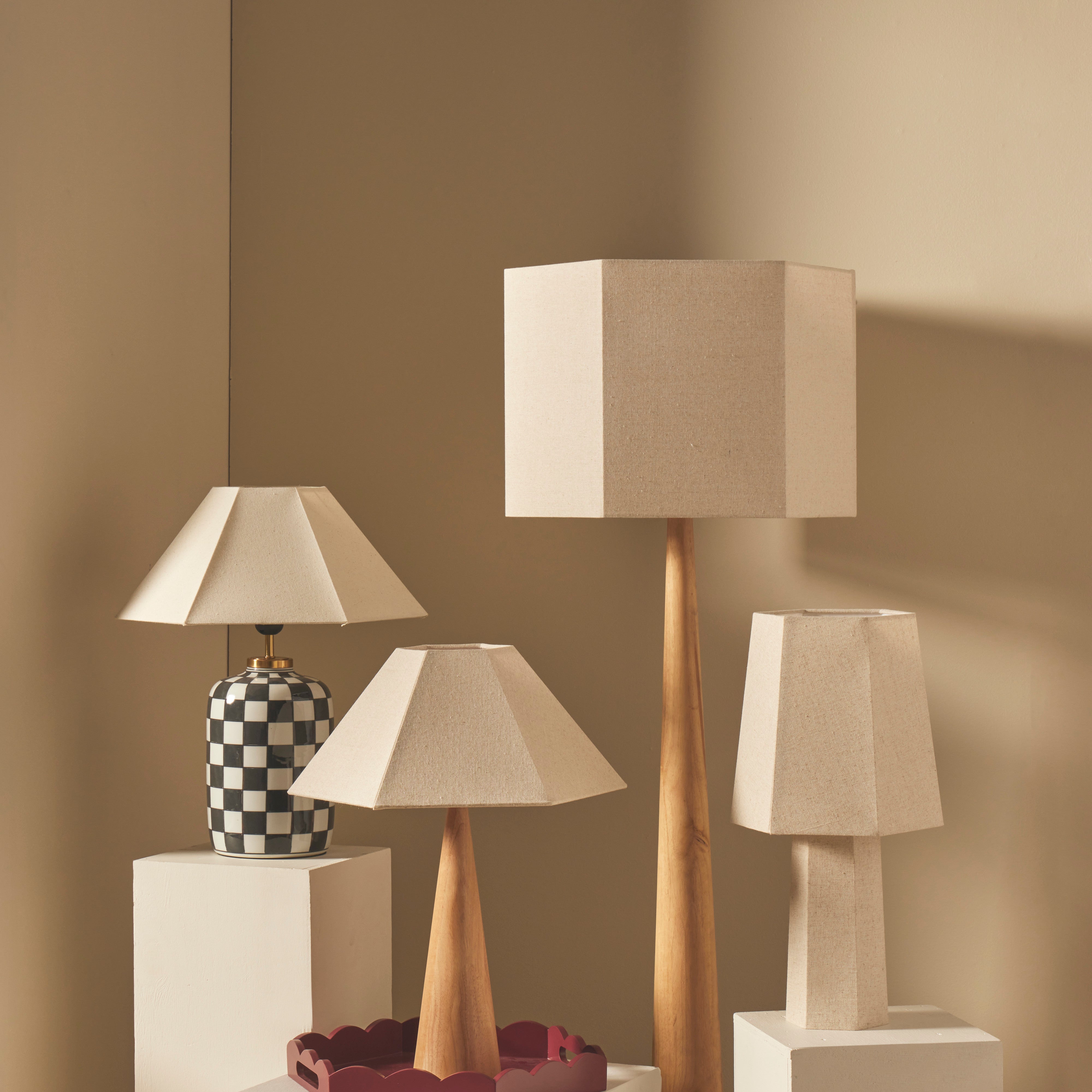 Grand Designs Flint Table Lamp Brown