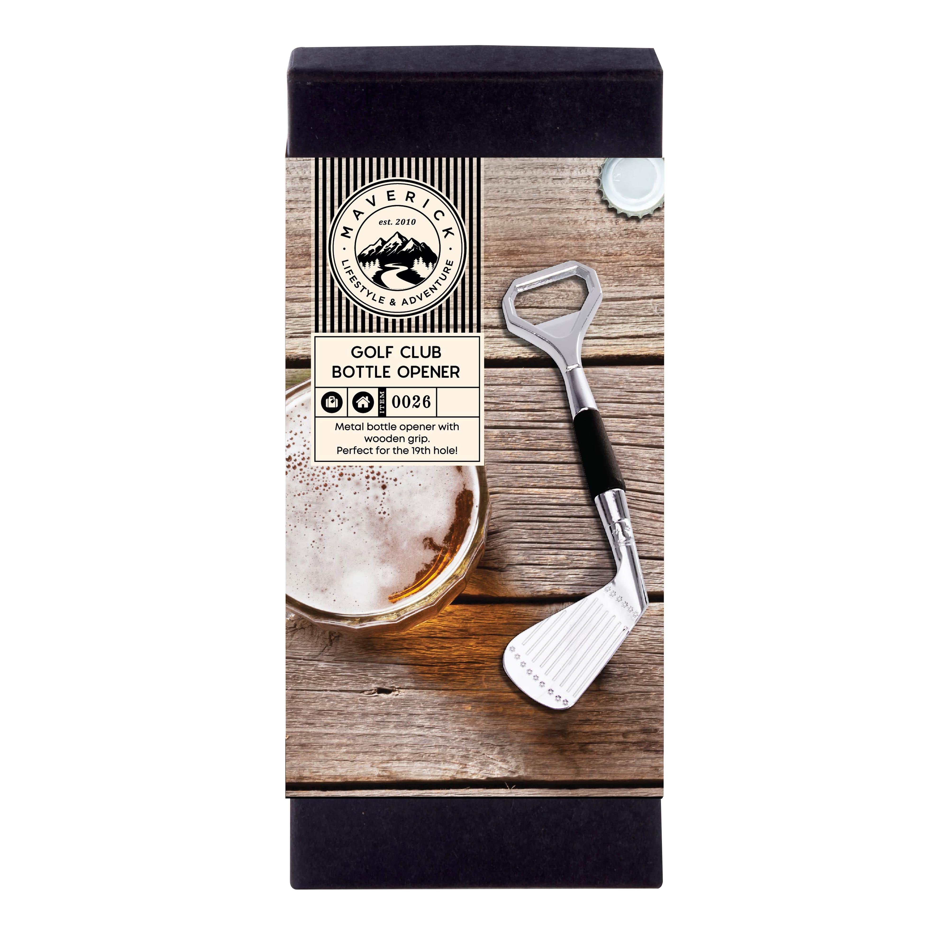 Maverick Golf Club Bottle Opener