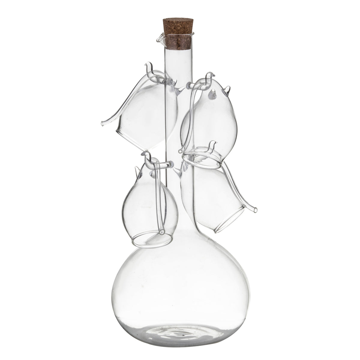Davis & Waddell Fine Foods Port Flask & Sippers 5 Piece Set