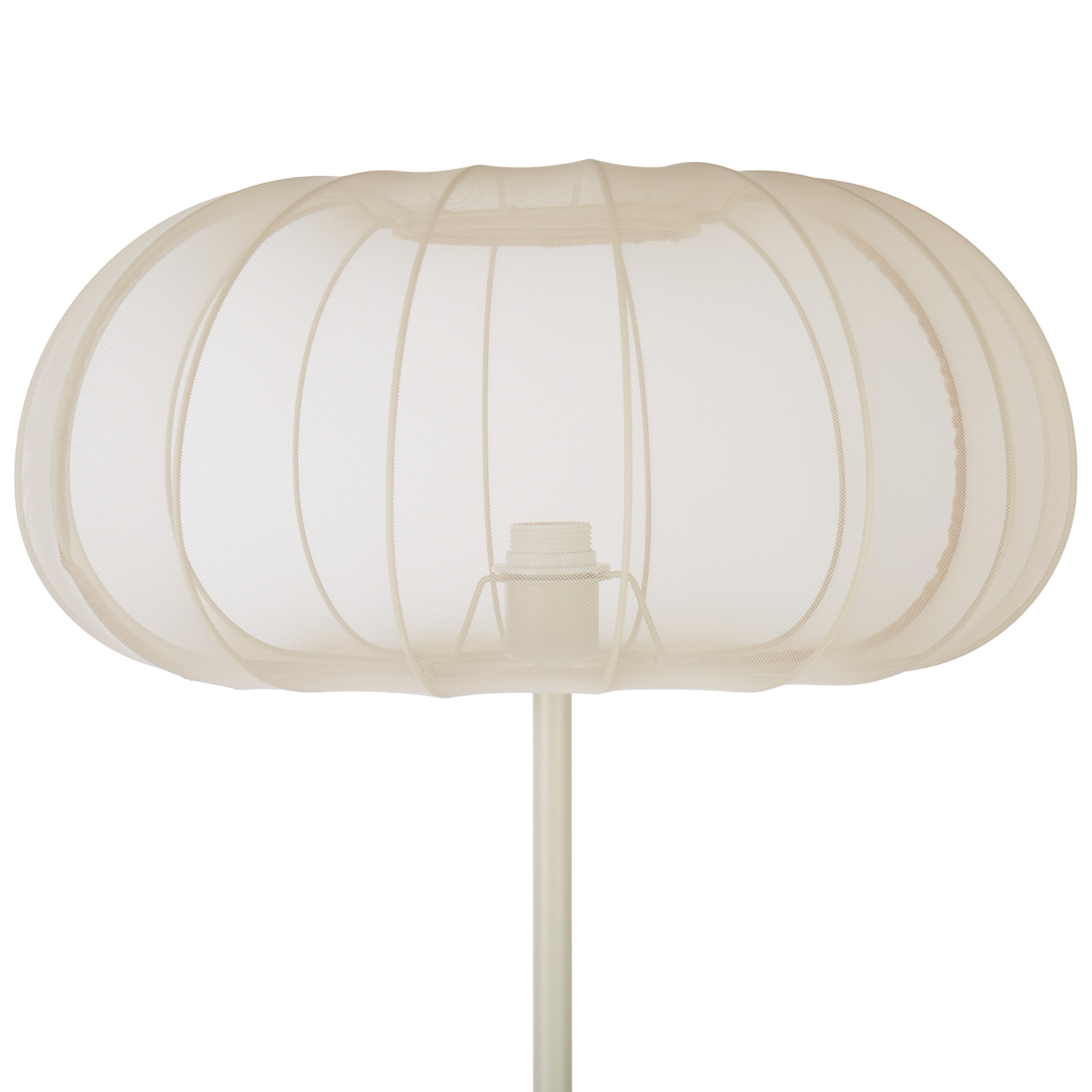 Amalfi Pintone Mesh Floor Lamp Grey