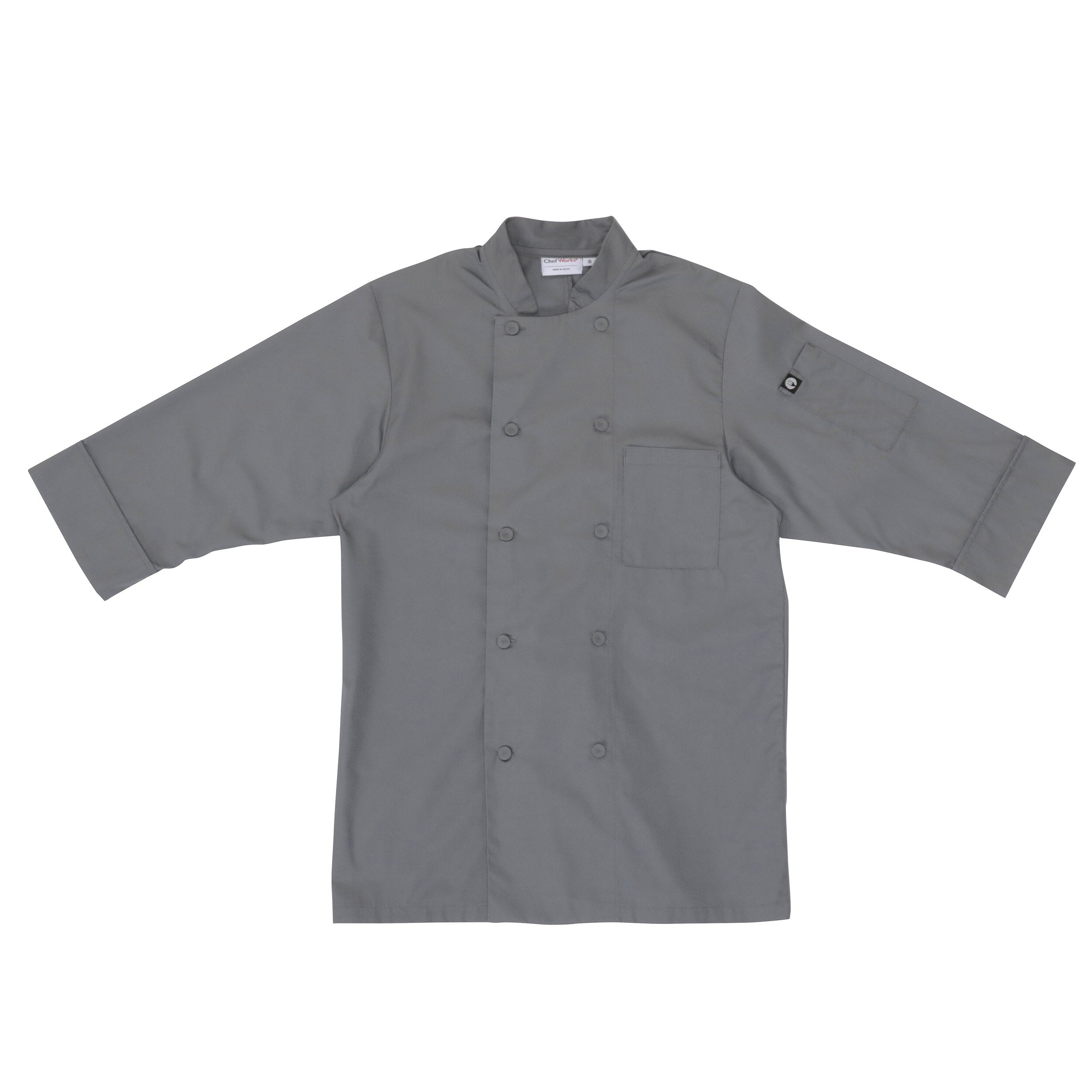 Chef Works Morocco Men's Chef Jacket - Grey