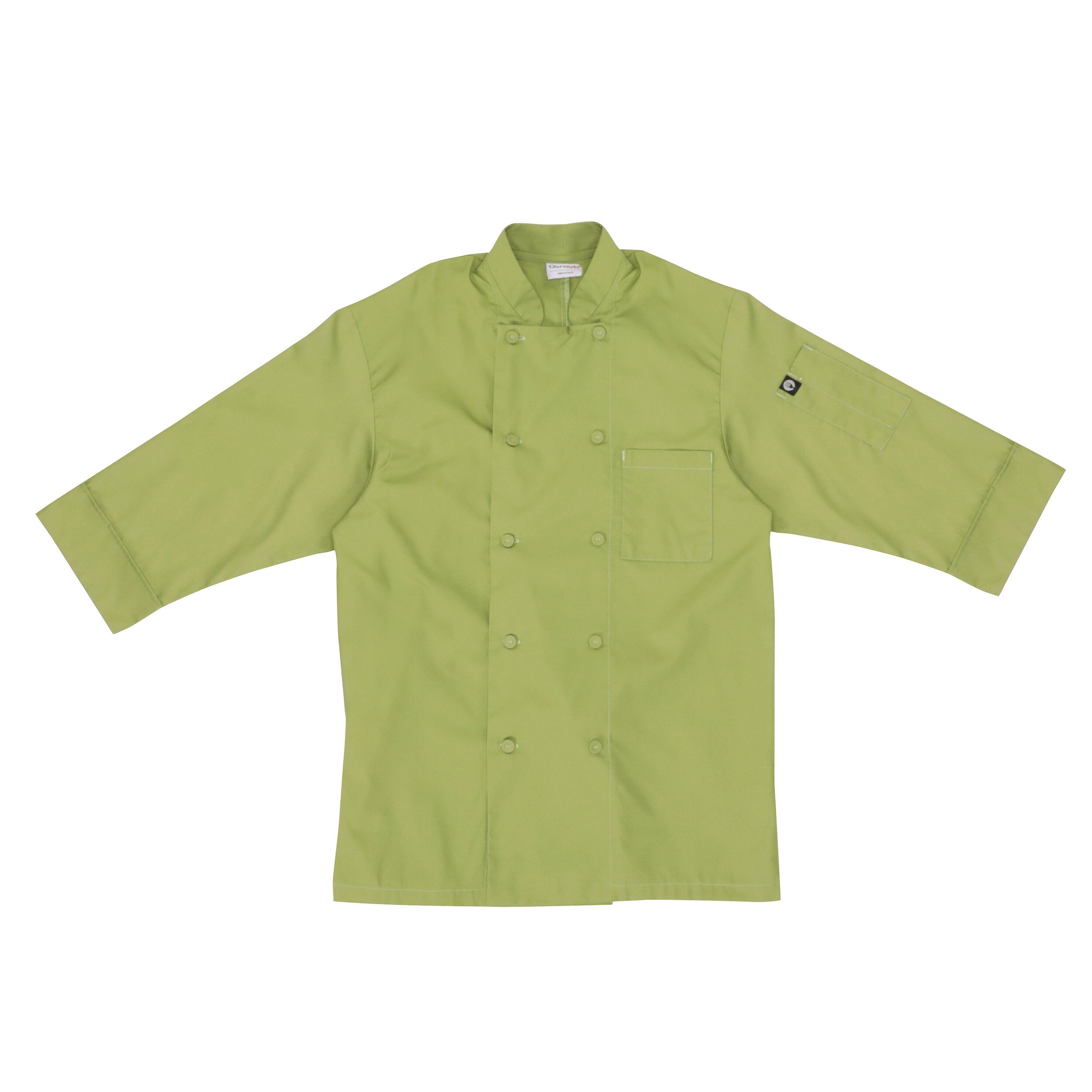 Chef Works Morocco Men's Chef Jacket - Lime