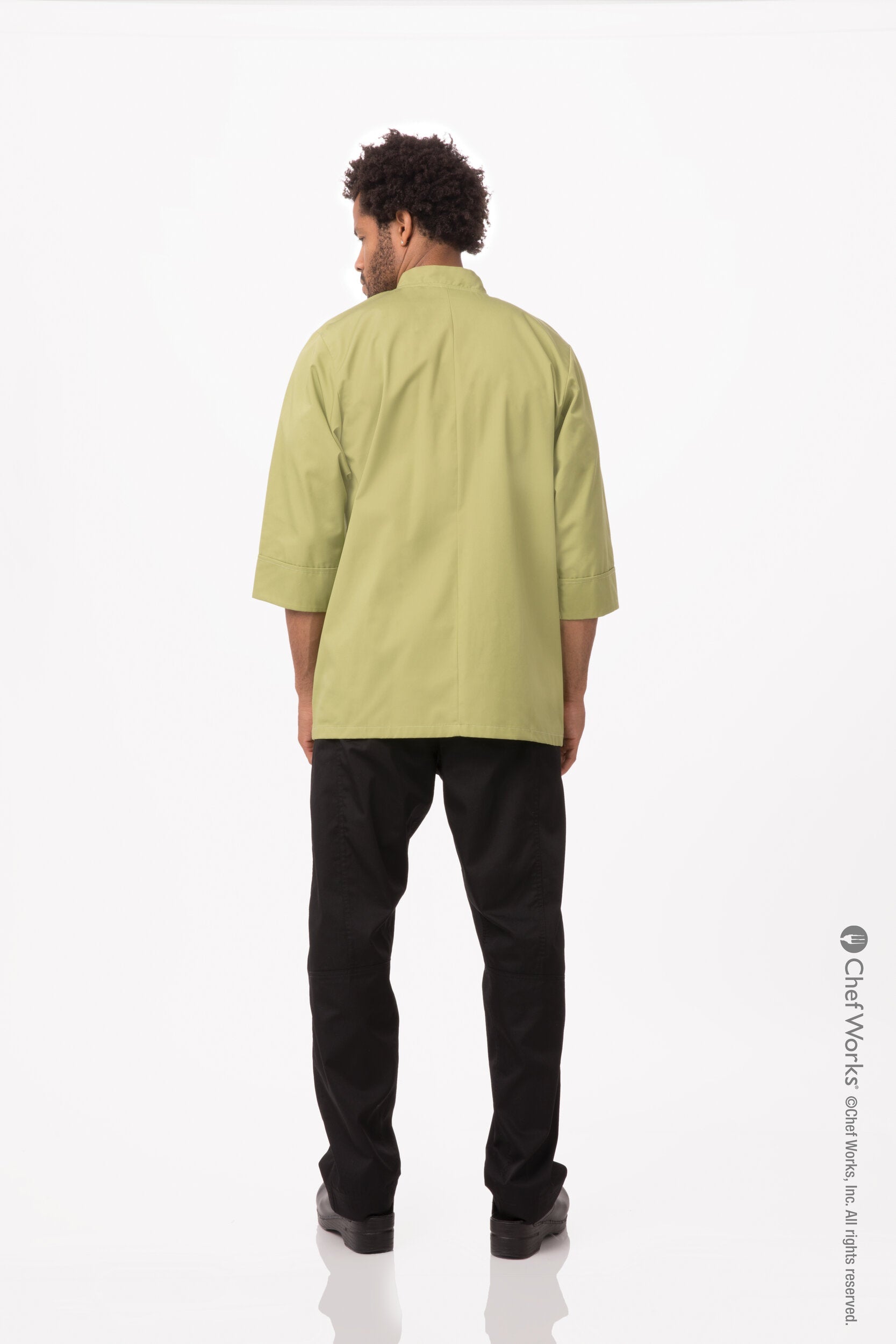 Chef Works Morocco Men's Chef Jacket - Lime