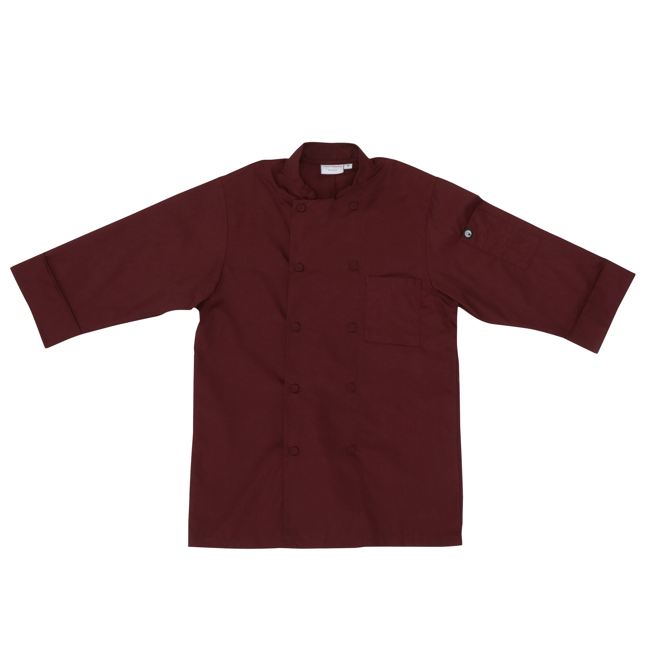Chef Works Morocco Men's Chef Jacket - Merlot