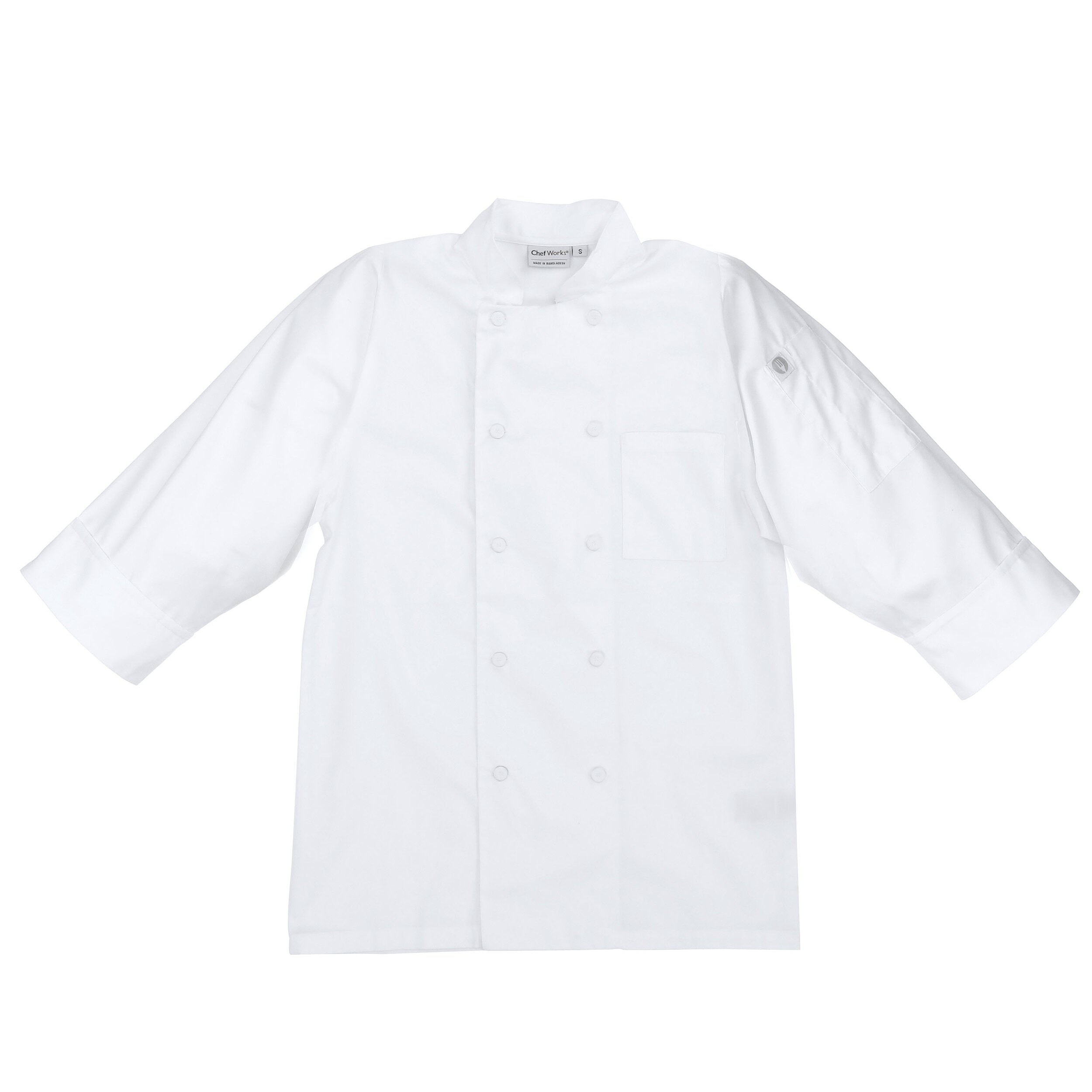 Chef Works Morocco Men's Chef Jacket - White
