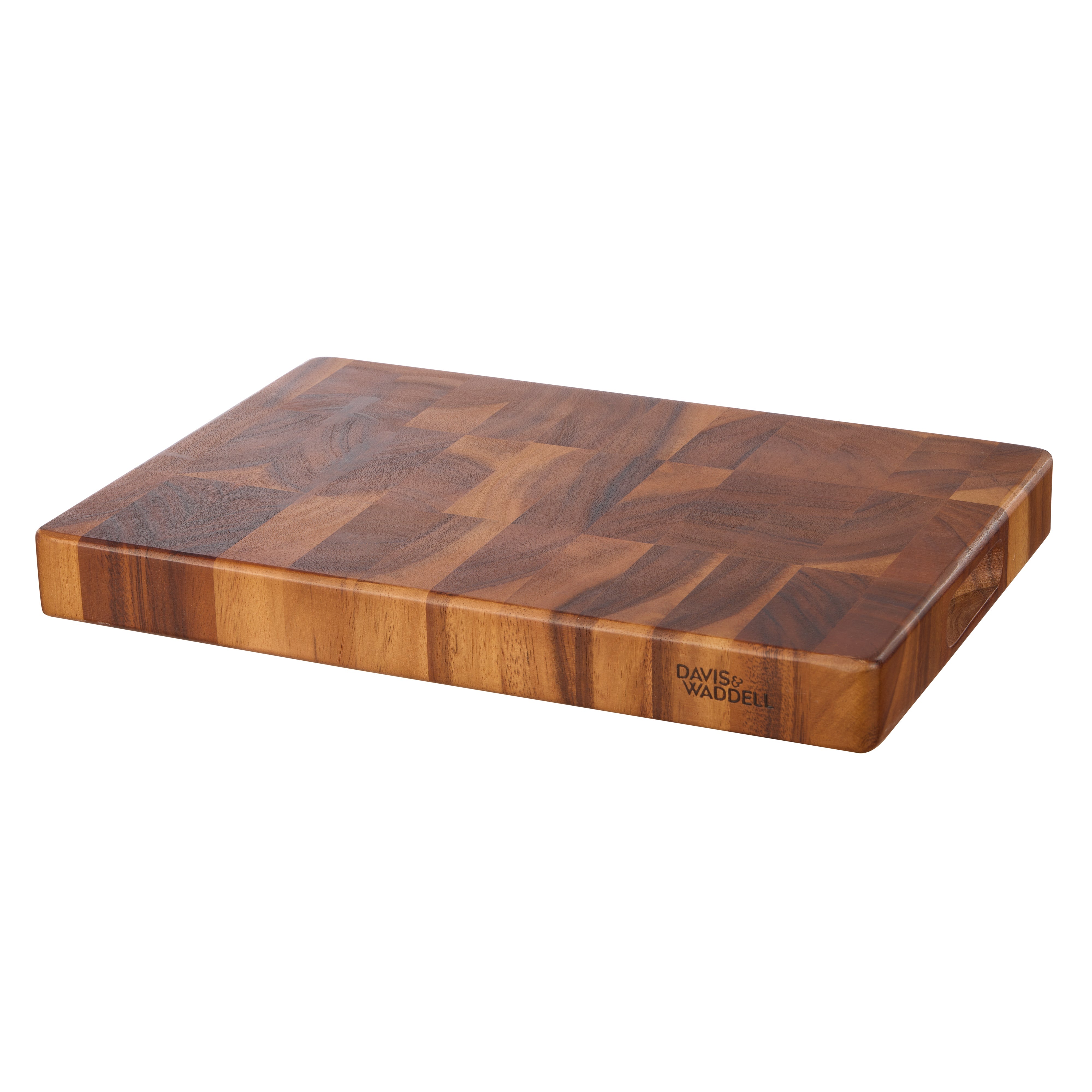 Davis & Waddell Acacia Wood End Grain Cutting Board 38x26cm Natural