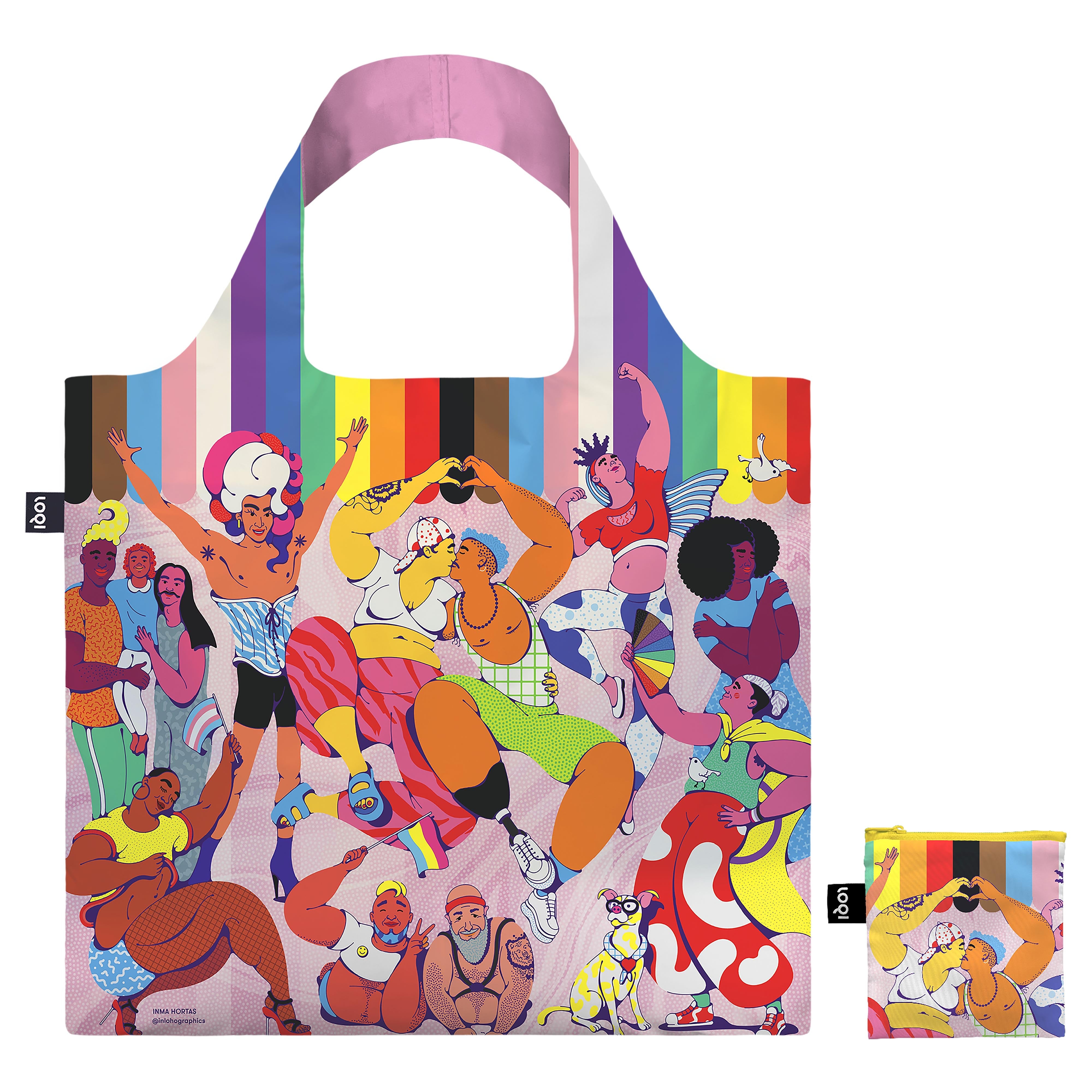 LOQI Inma Hortas Pride Tote Bag