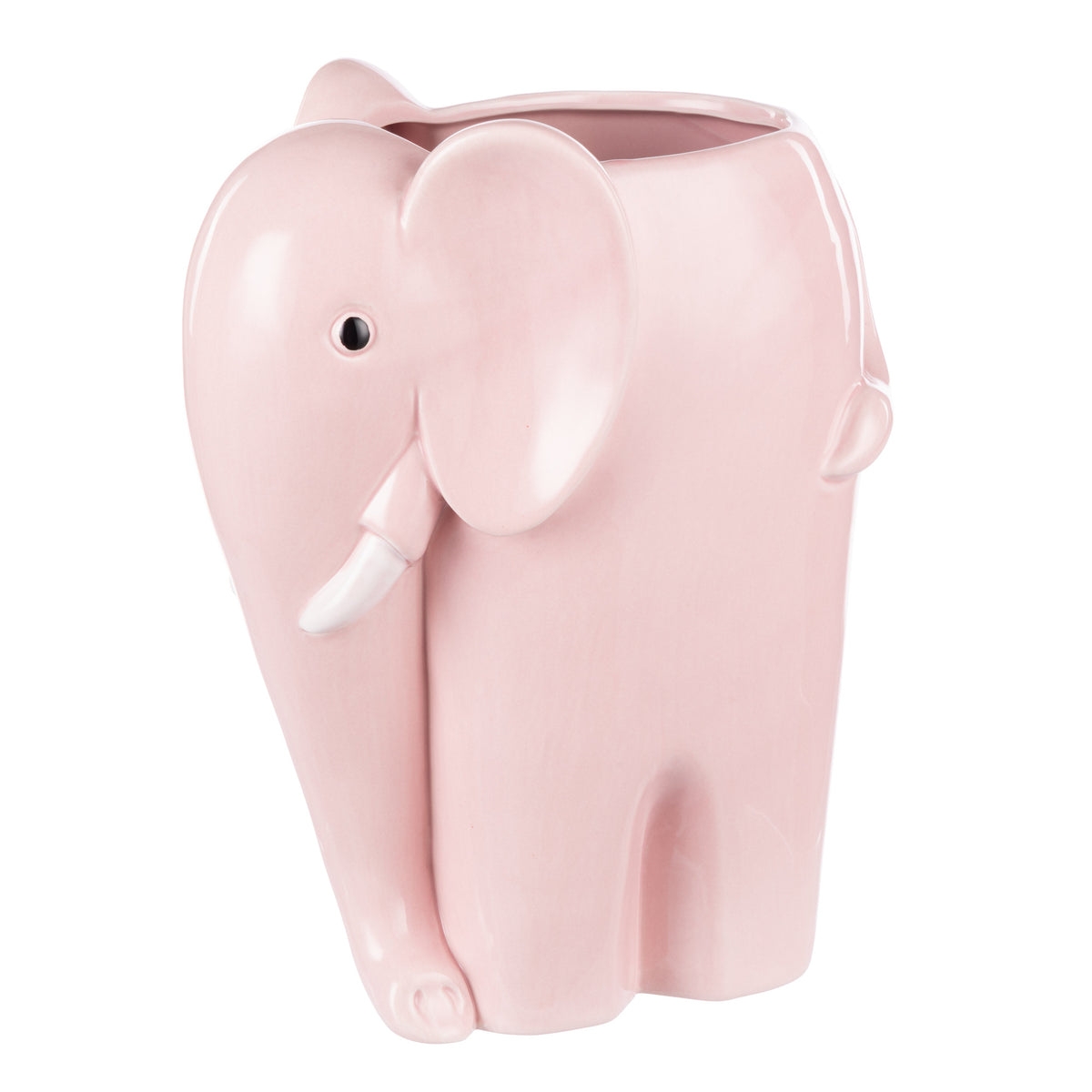 Emporium Brynlee Elephant Vase Tall Pink