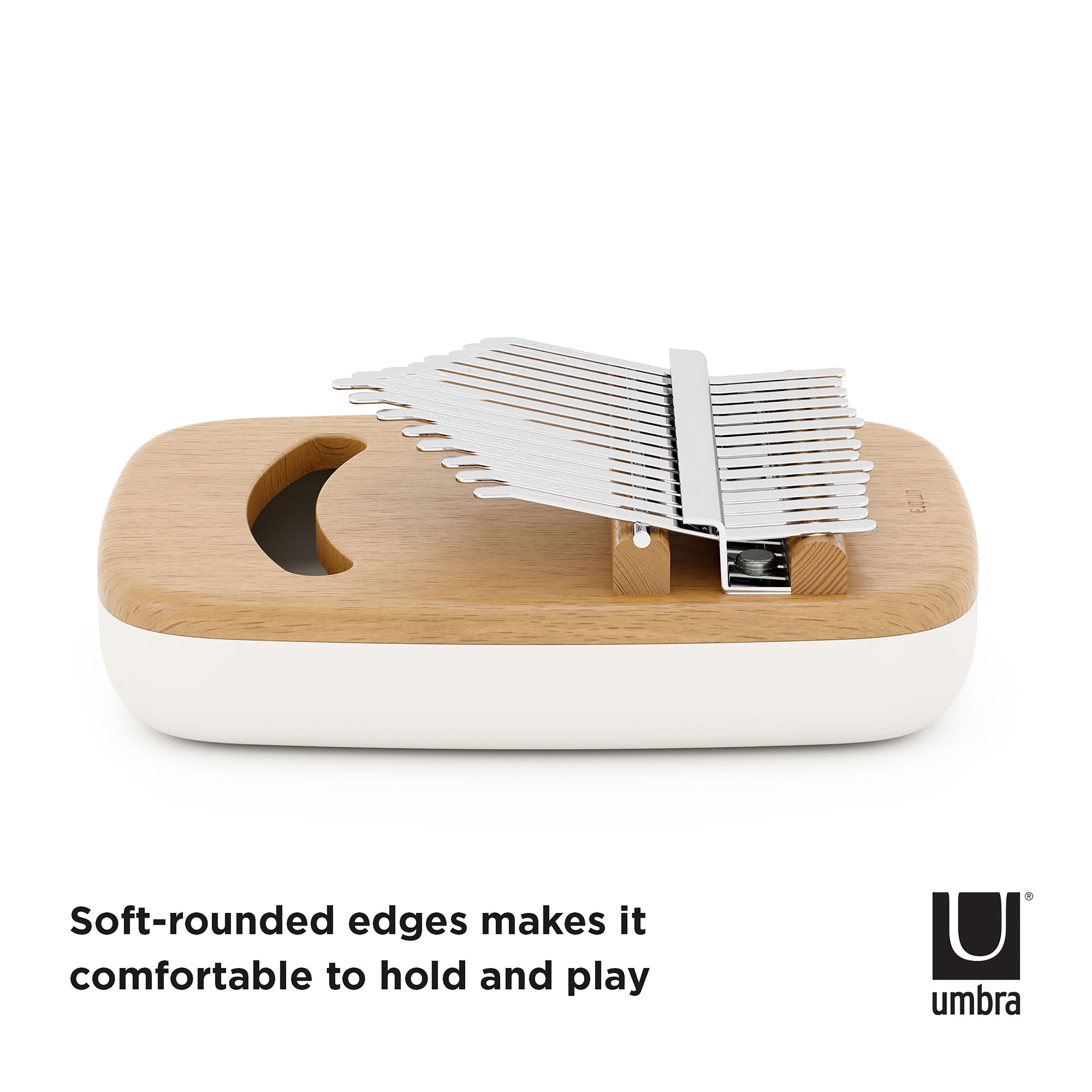 Umbra Strumba Kalimba White & Natural
