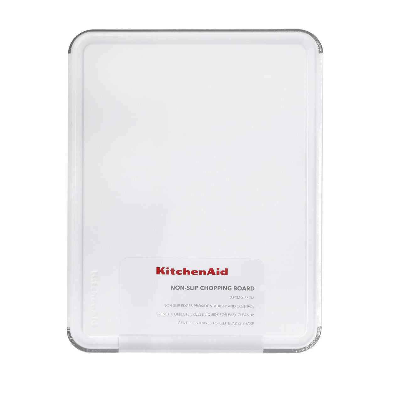 KitchenAid Classic Polypropylene Non-Slip Chopping Board 35 x 28cm