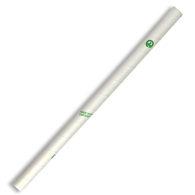 BioPak 10mm Jumbo White BioStraw