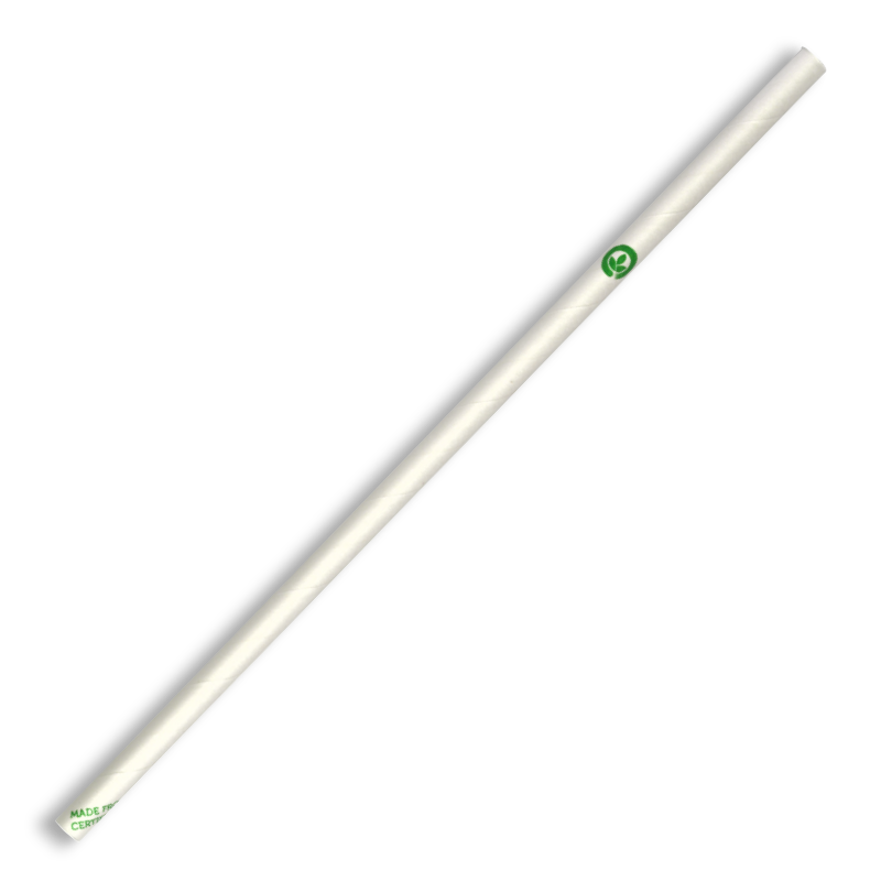BioPak 6mm Regular White BioStraw