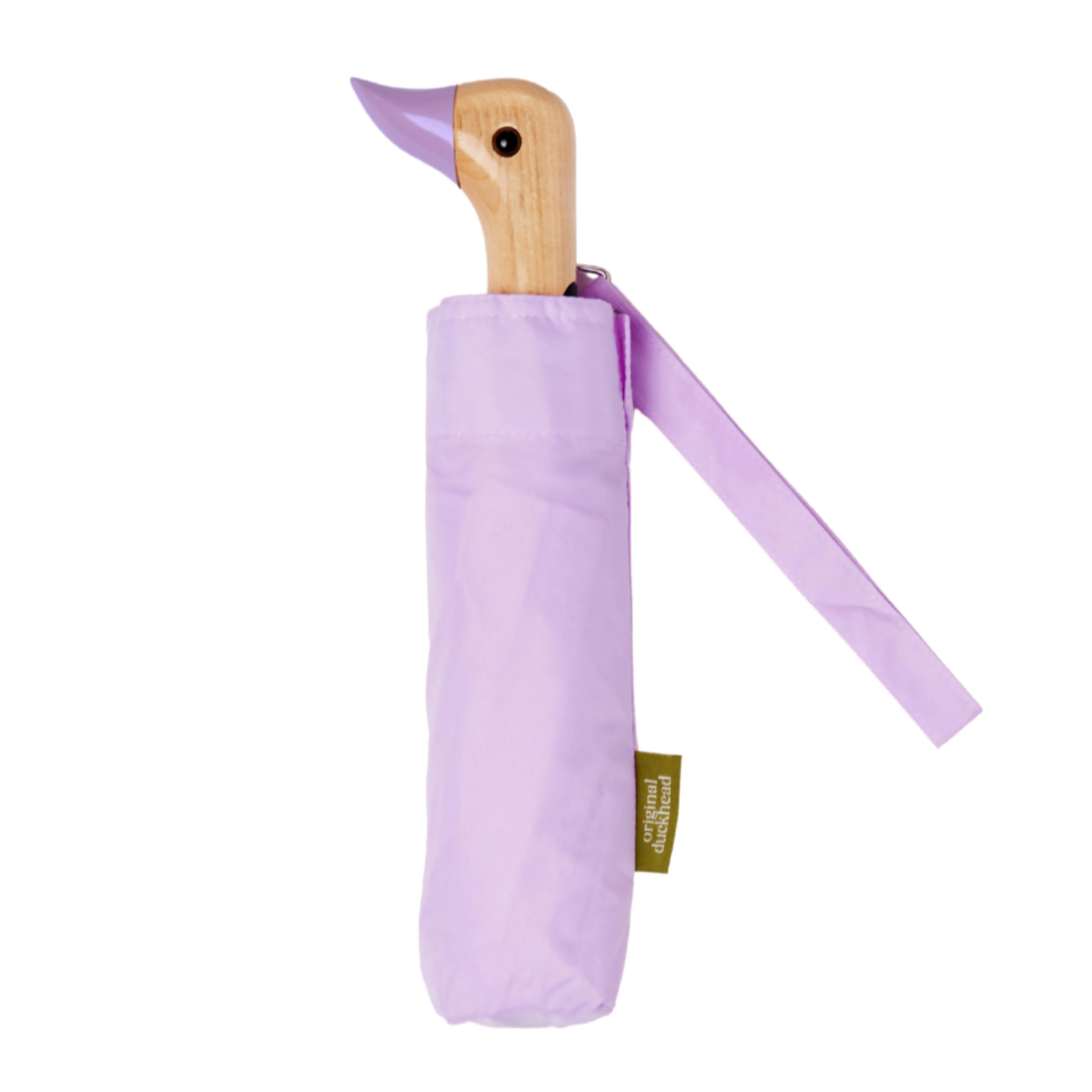 Original Duckhead Duck Umbrella Compact Macaron Mauve