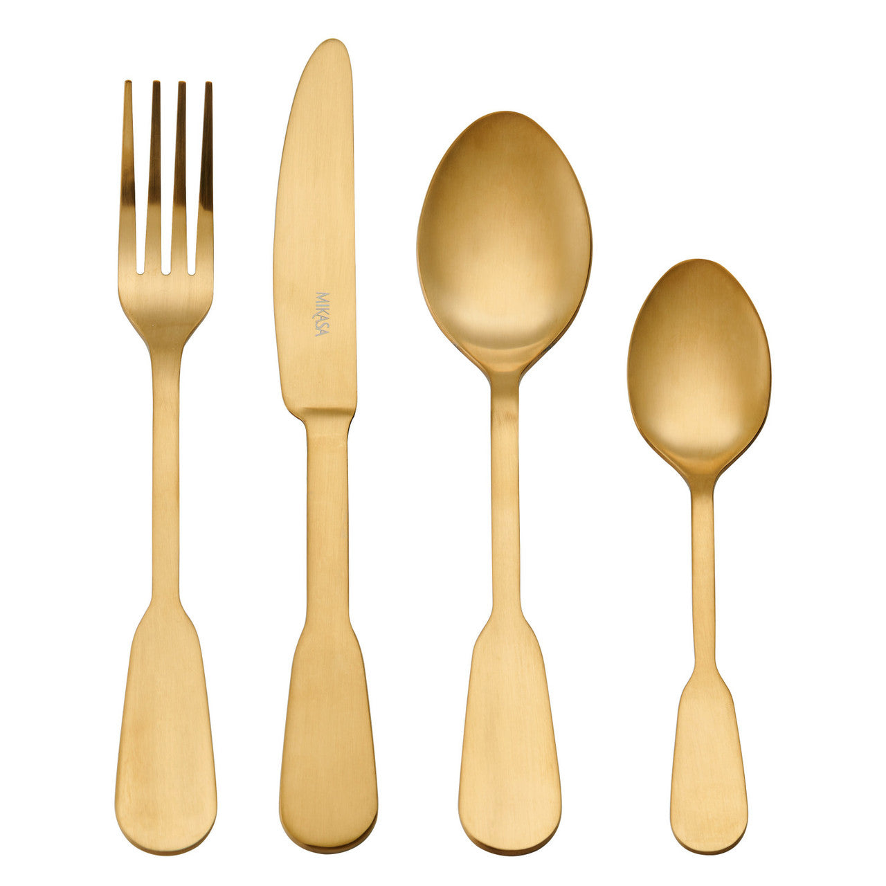 Mikasa Soho Gold Stainless Steel Cutlery Set 16 Piece