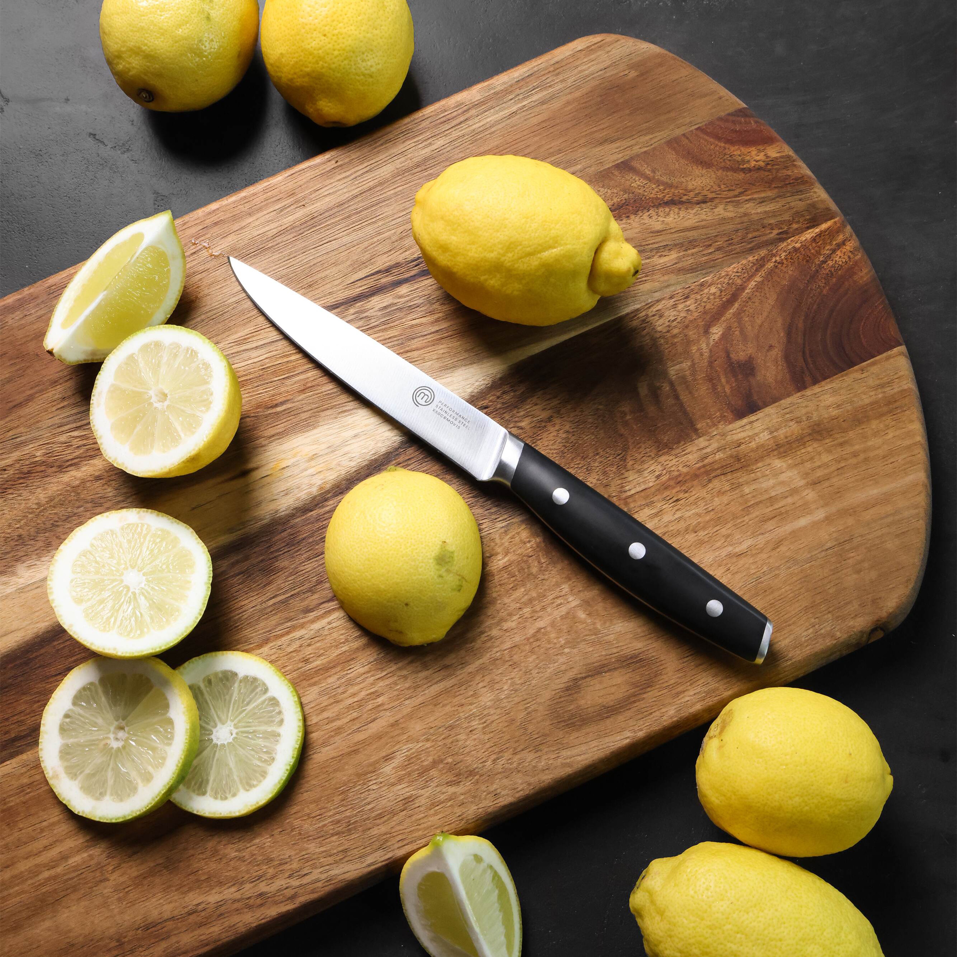 MasterChef Performance Procut Utility Knife Black & Stainless Steel