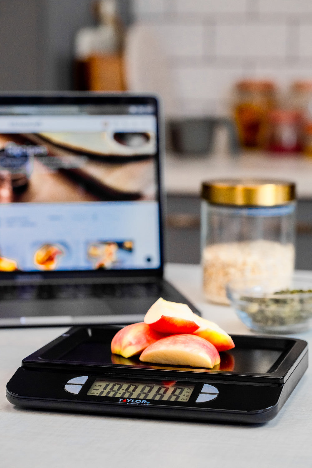 Taylor Pro USB Rechargeable Digital Kitchen Scale 5kg