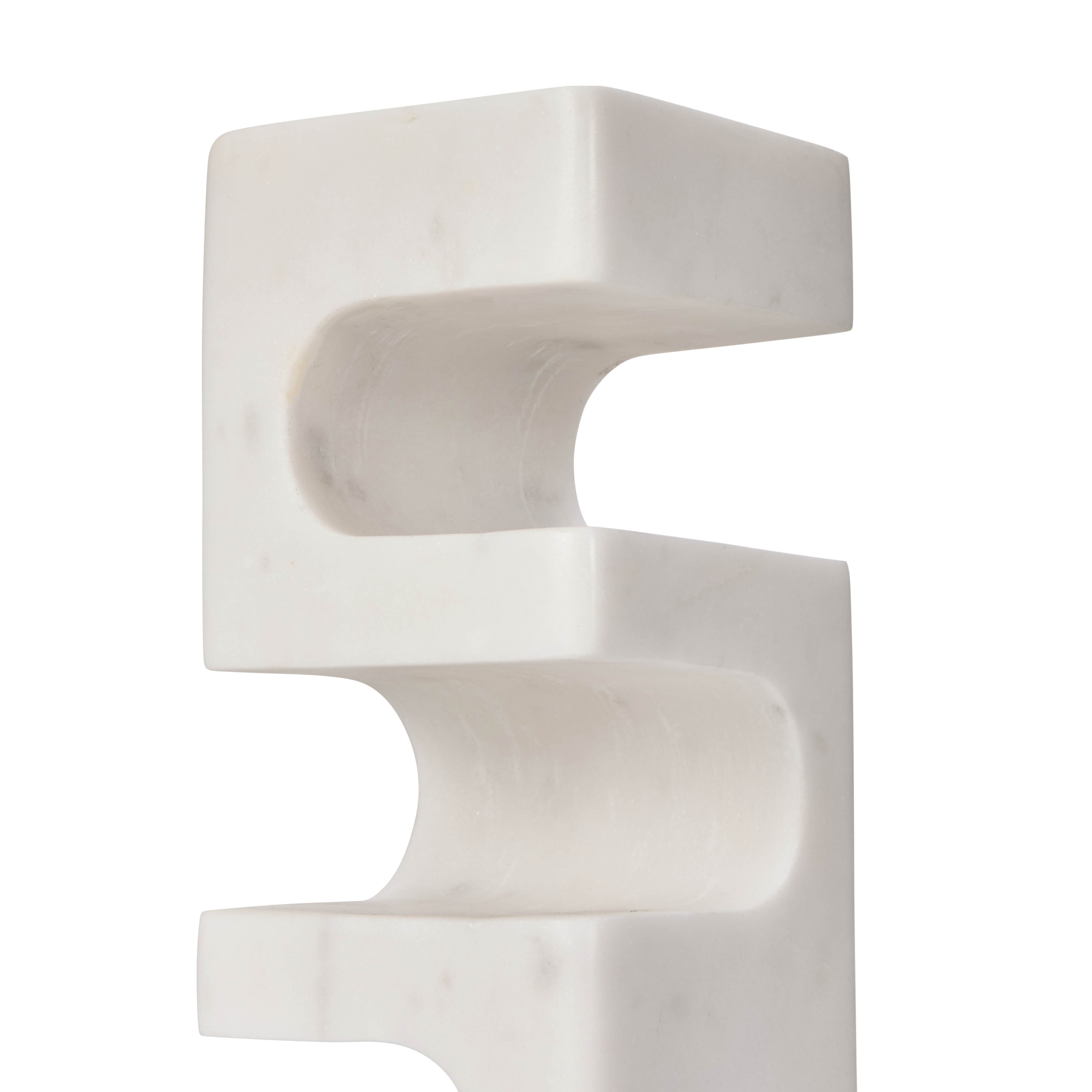 Grand Designs Eros Marble Sculpture White & Grey