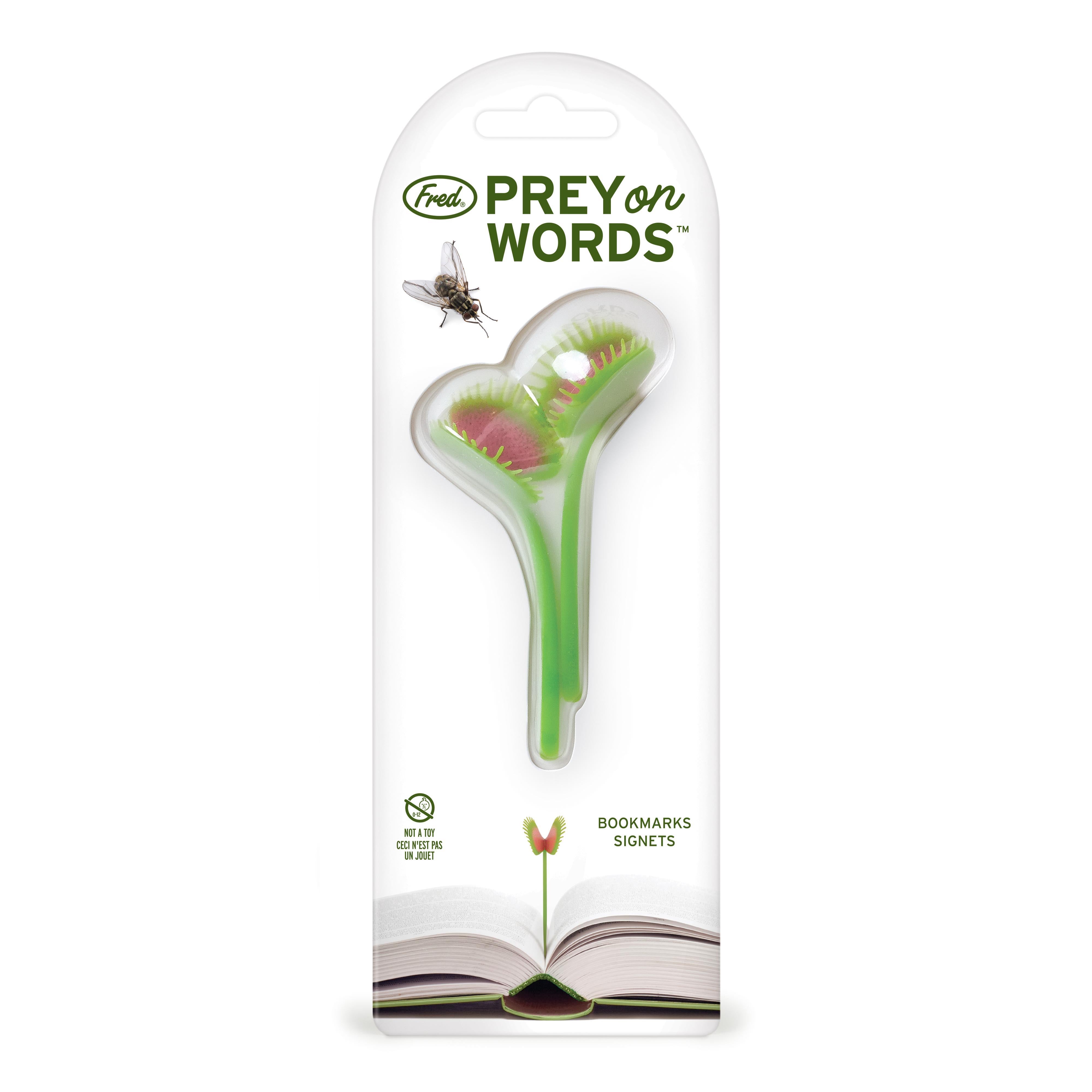 Fred Prey on Words Bookmarks 2 Piece Set Multi-Coloured