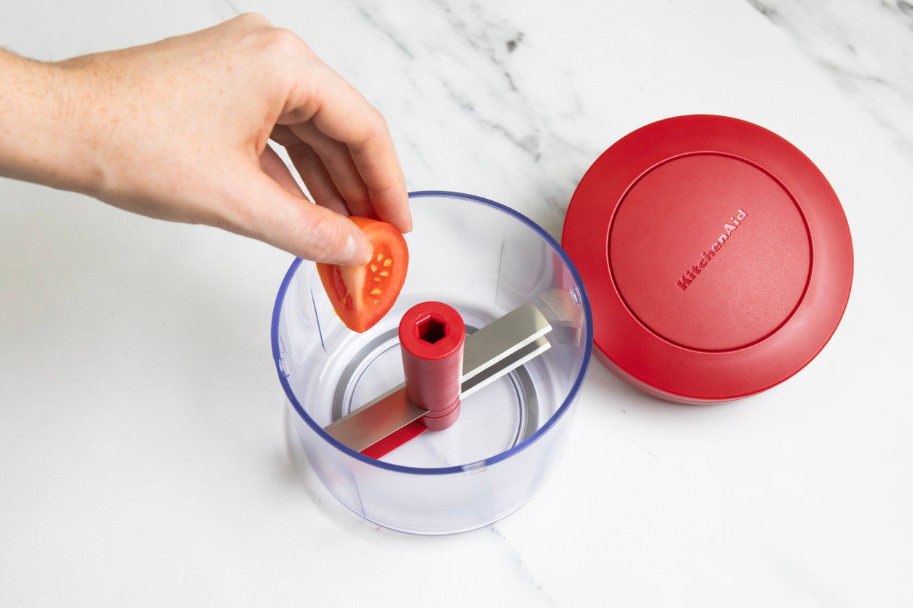 KitchenAid Manual Food Chopper (Empire Red)