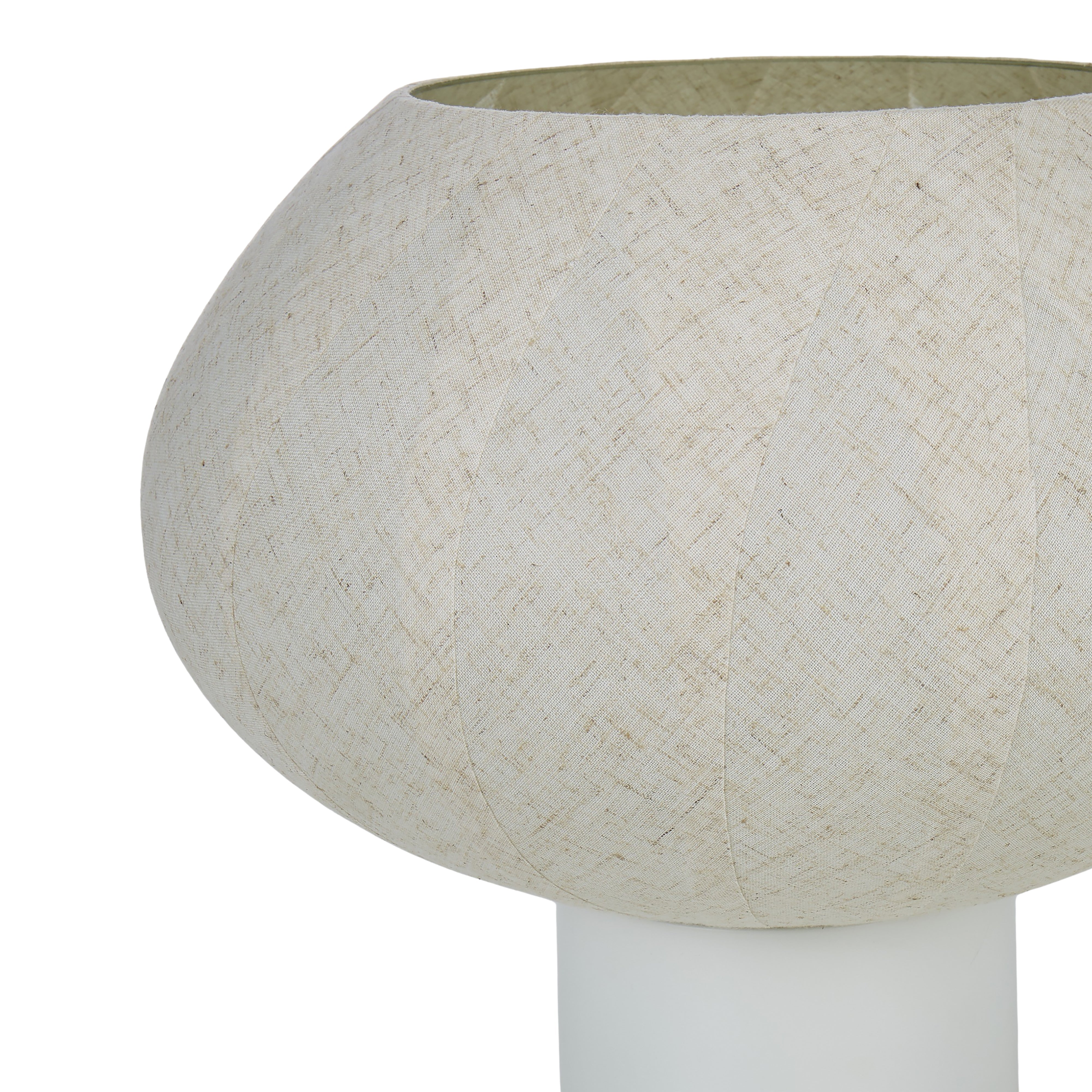 Amalfi Ambrose Linen Table Lamp Natural