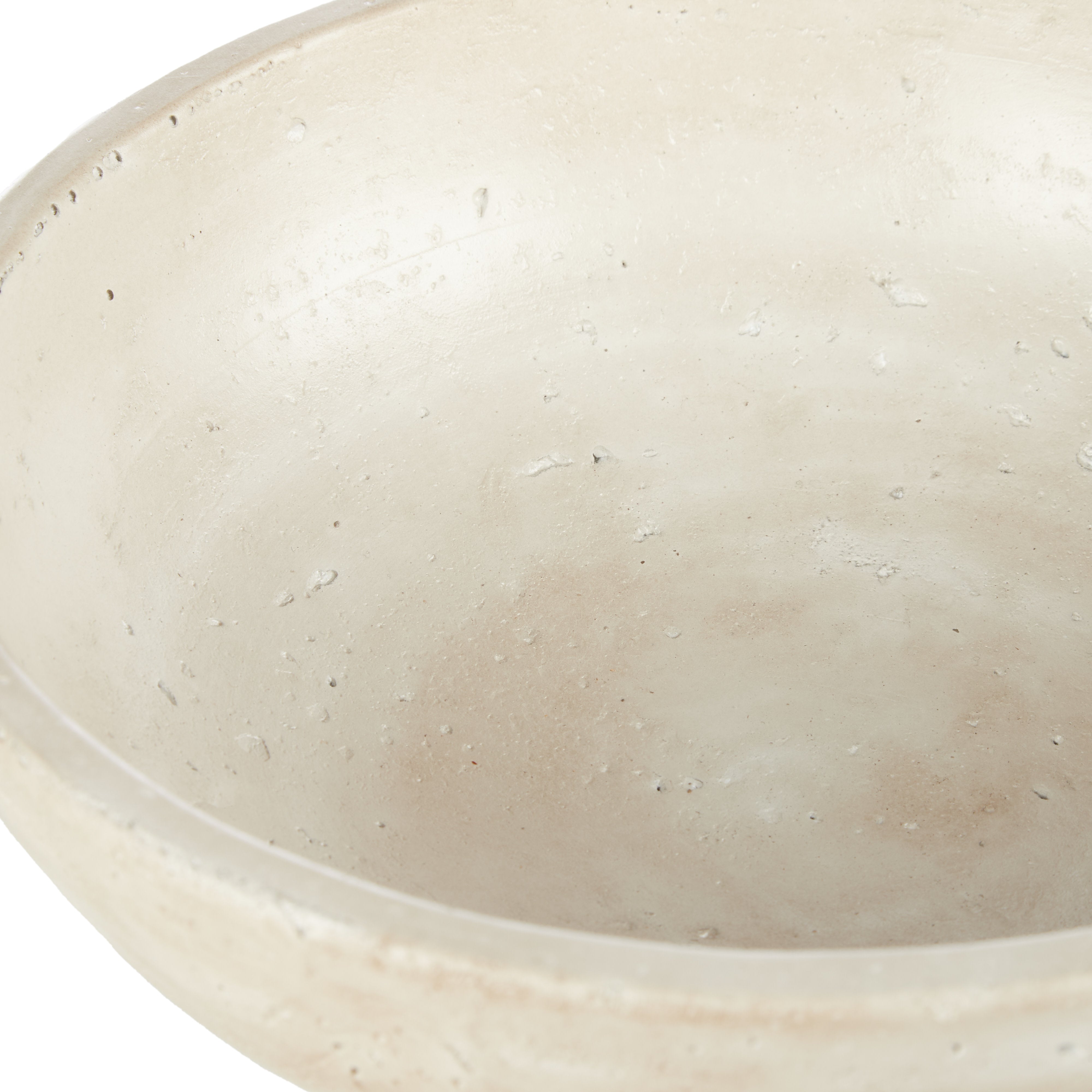 Amalfi Napier Decorative Bowl Large Beige