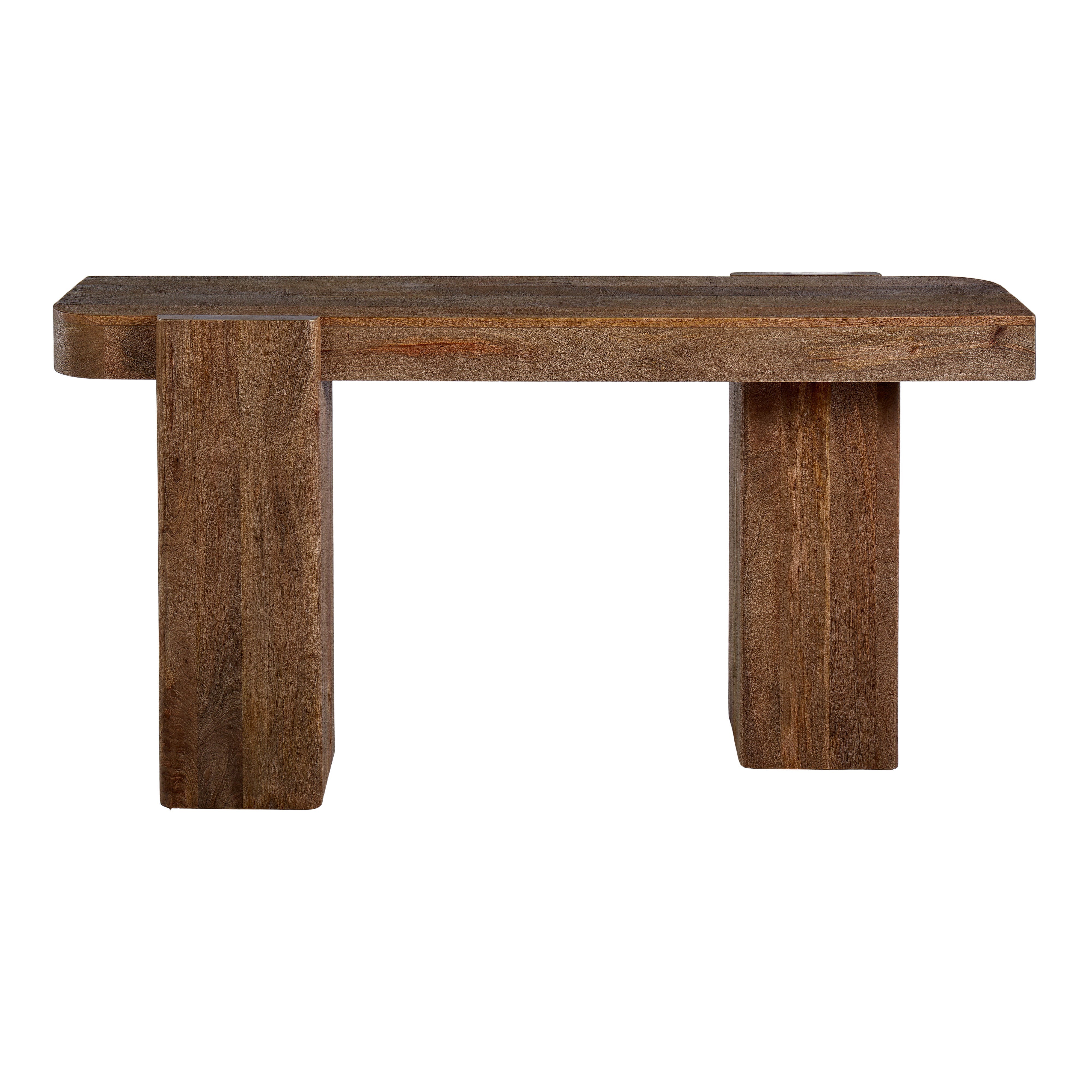 Grand Designs Wooden Block Console Table