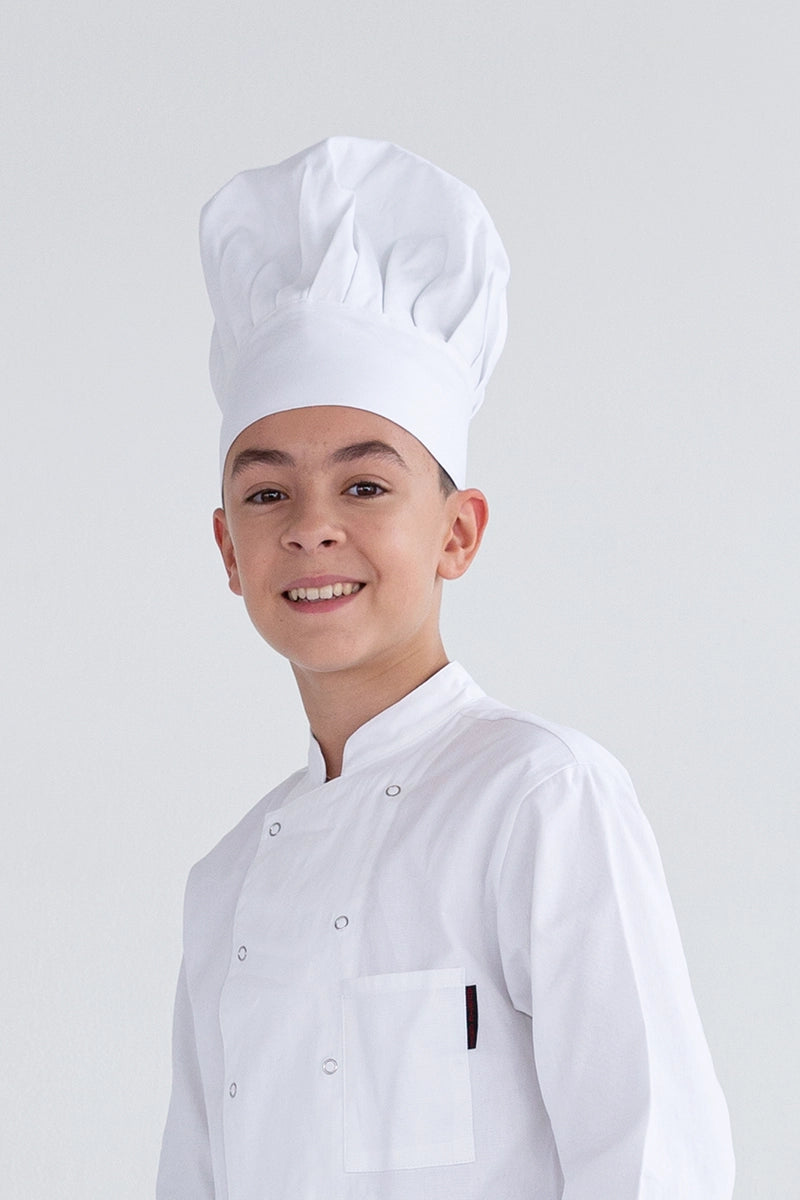 Aussie Chef Kids Chef Hat White Regular